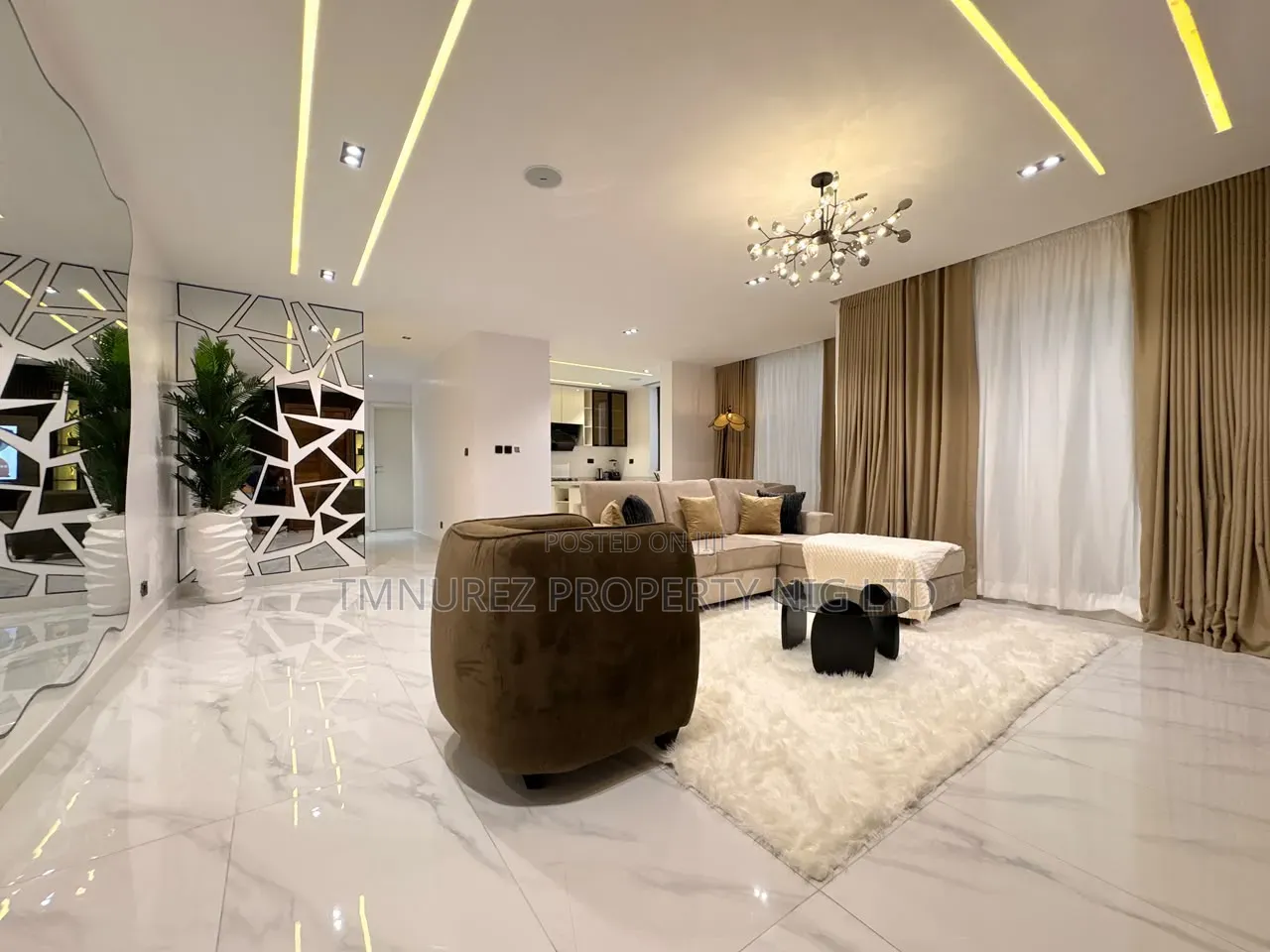 Furnished 3bdrm Apartment in Lekki Phase 1 for rent in Lekki Phase 1