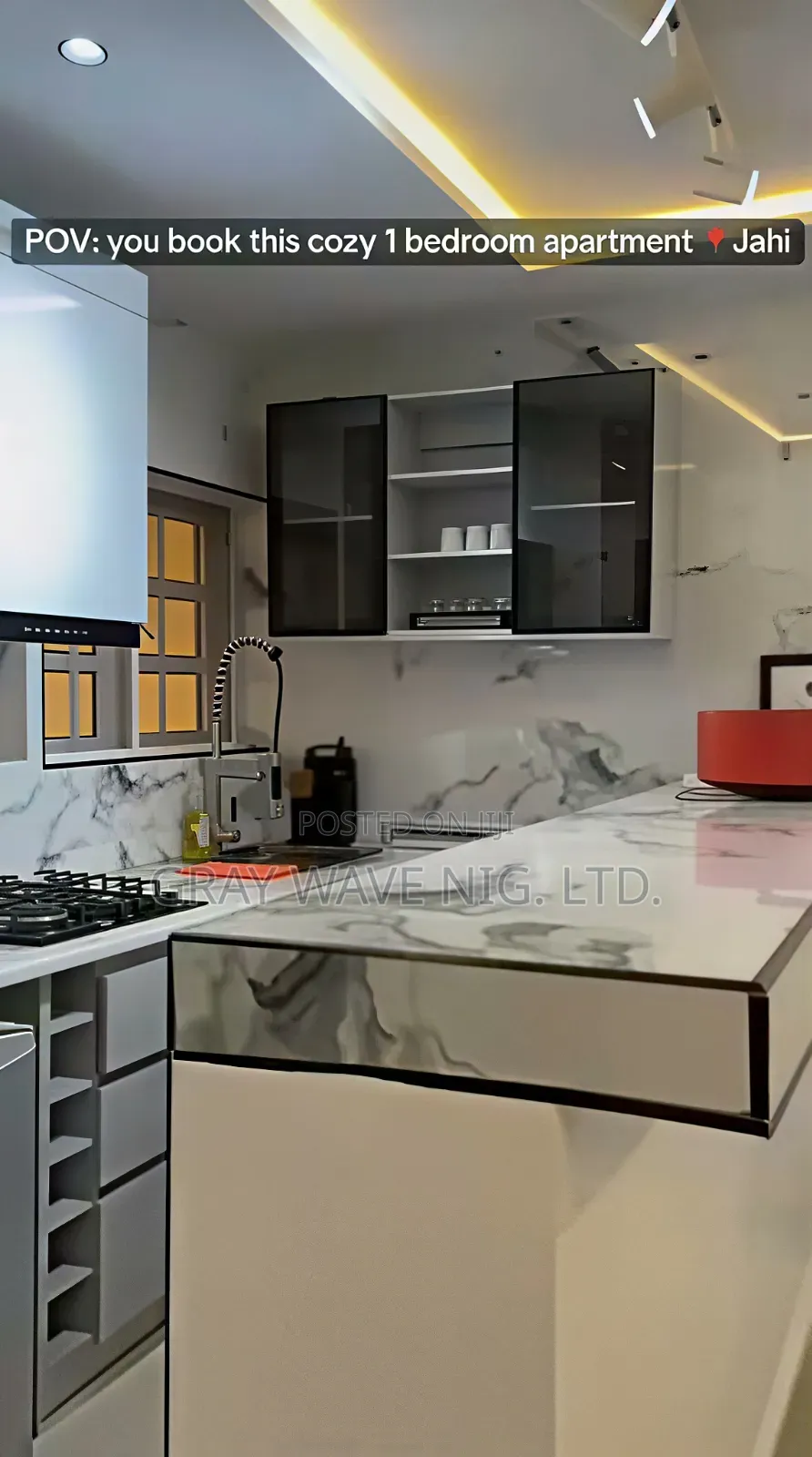 Furnished 1bdrm Apartment in Jahi for rent in Jahi