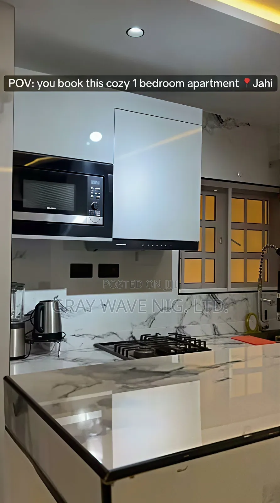 Furnished 1bdrm Apartment in Jahi for rent in Jahi