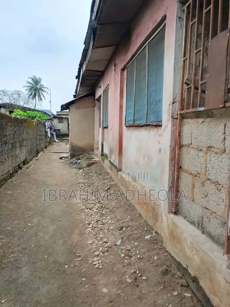 For Sale 
A Land Measuring 600sqm With a Demolishable Bungalow Suit in Ipaja Road