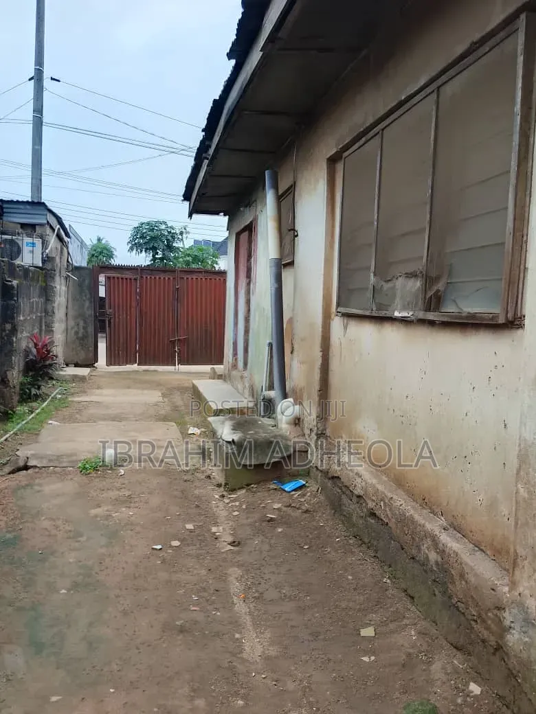 For Sale 
A Land Measuring 600sqm With a Demolishable Bungalow Suit in Ipaja Road