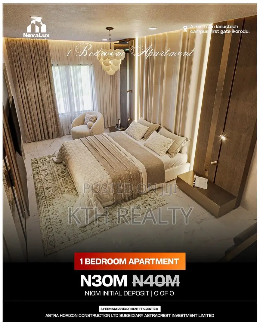 1bdrm Apartment in Novalux, Igbogbo for sale in Igbogbo
