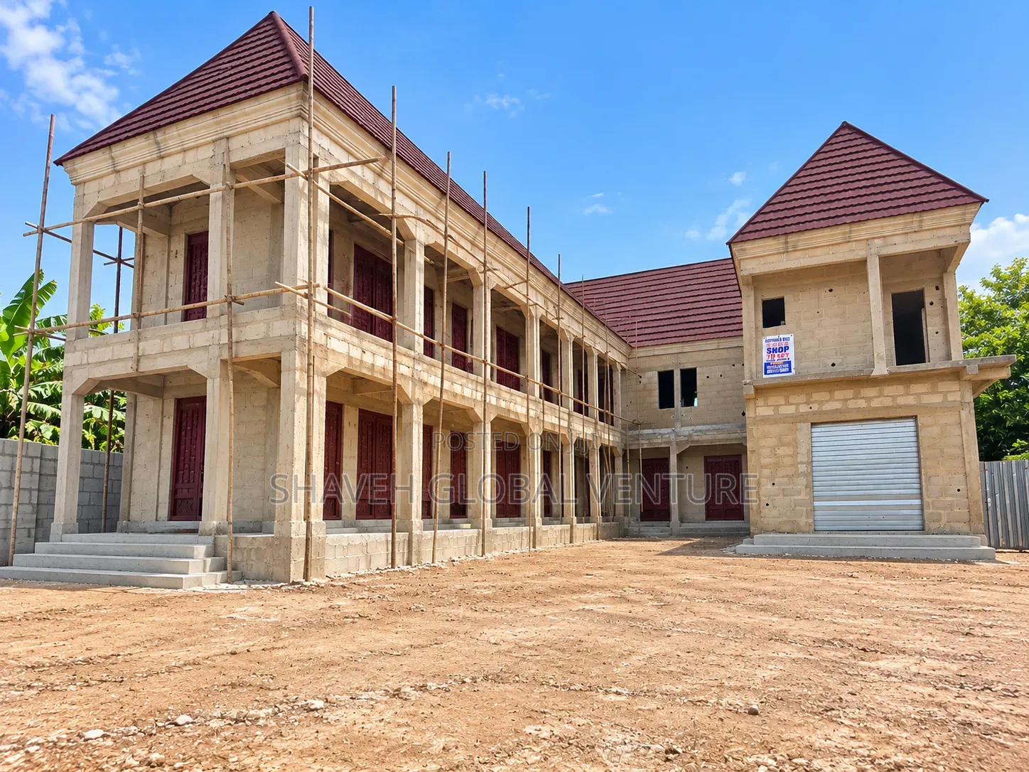 Warehouse and 8 Nos of Block of Shops for Rent in Ado-Odo/Ota