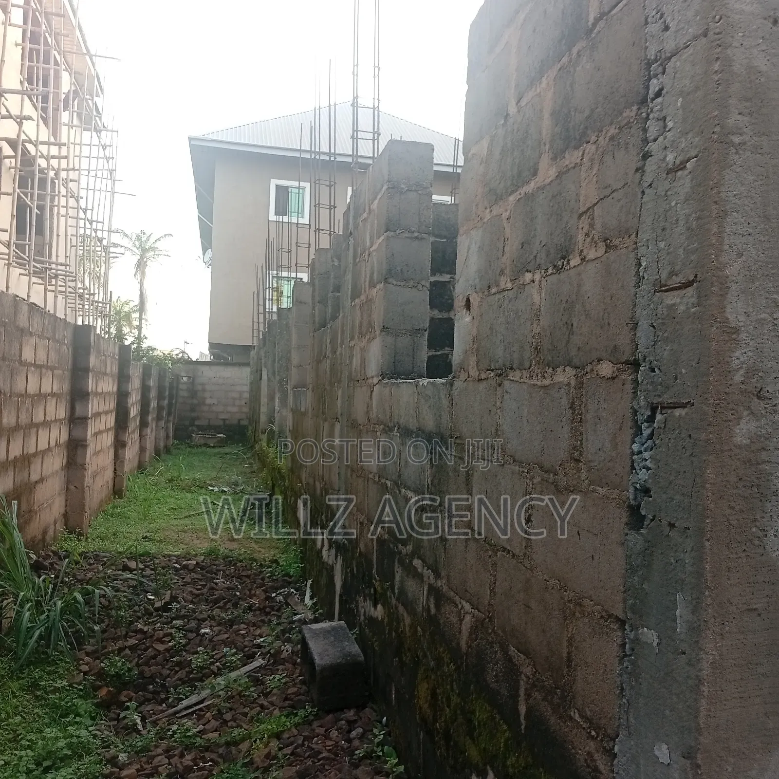 Distress Sale of Land With Uncompleted 6flats Structure in Enugu