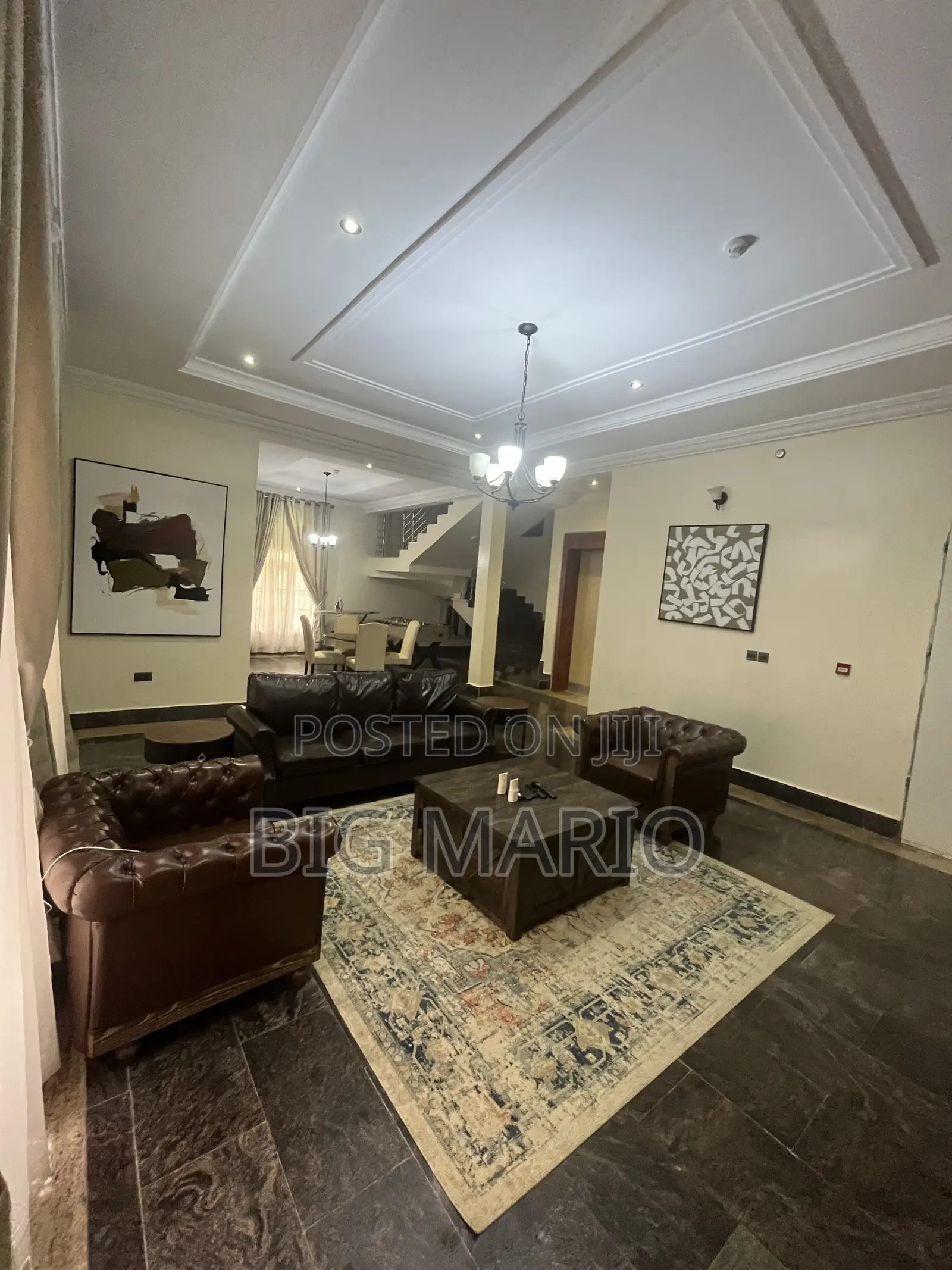Furnished 4bdrm Duplex in Guzape for rent in Guzape District