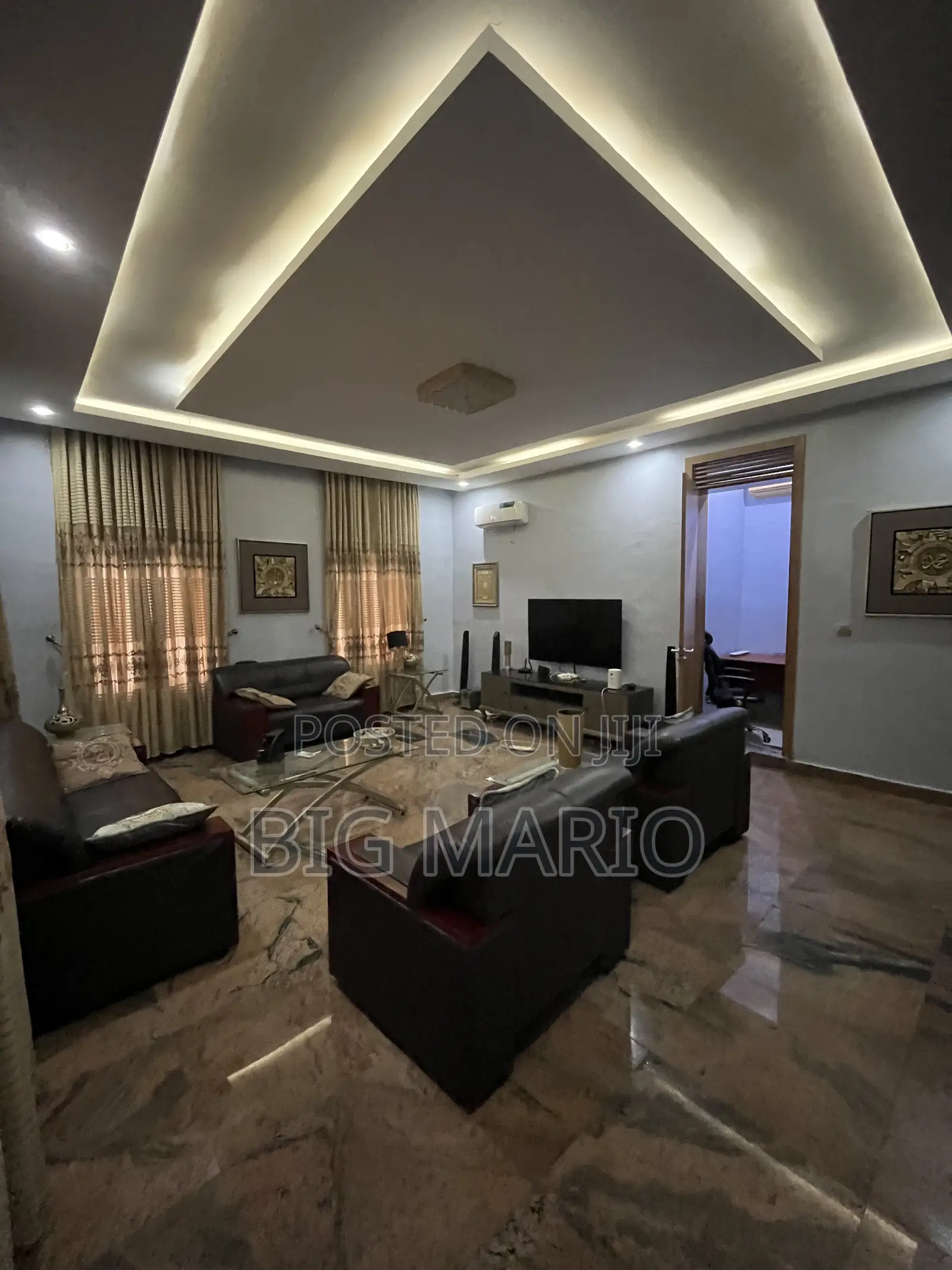 Furnished 4bdrm Duplex in Guzape Main for rent in Guzape District