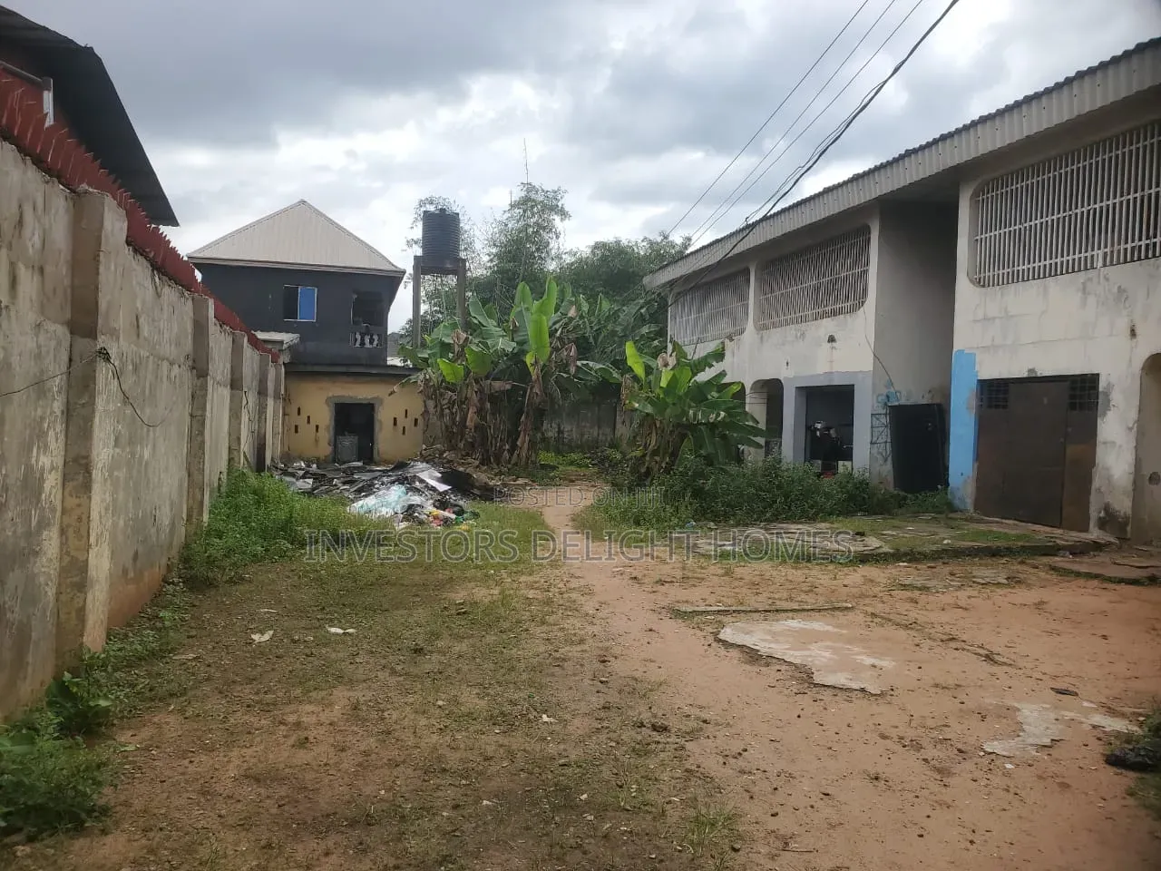 Commercial Land With Existing Building Structures for Sale! in Oshimili North