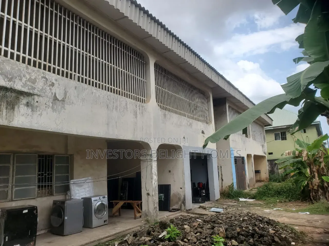 Commercial Land With Existing Building Structures for Sale! in Oshimili North