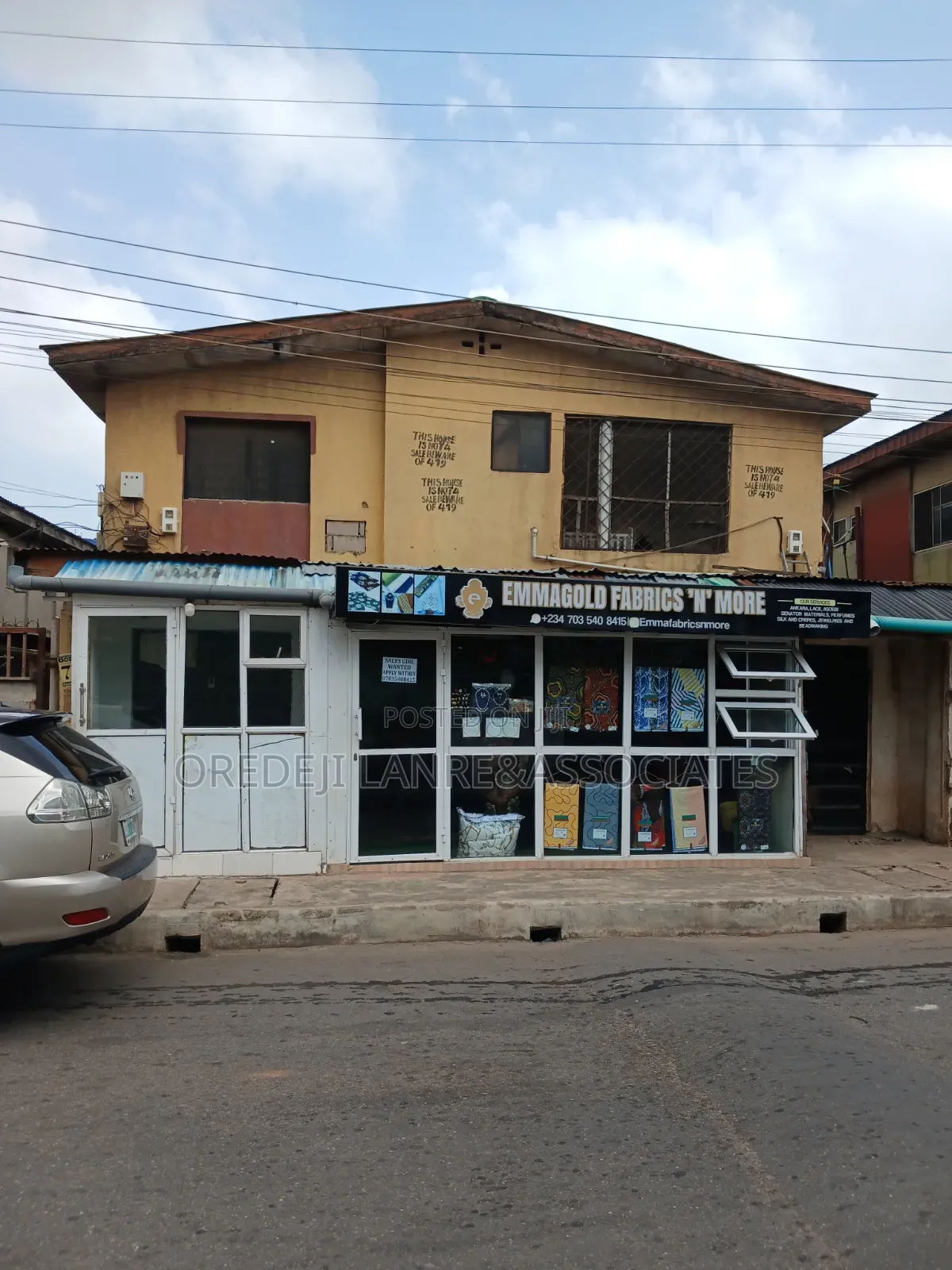 3bdrm Block of Flats in Oyemekun Street Ogba for sale in Ifako-Ogba