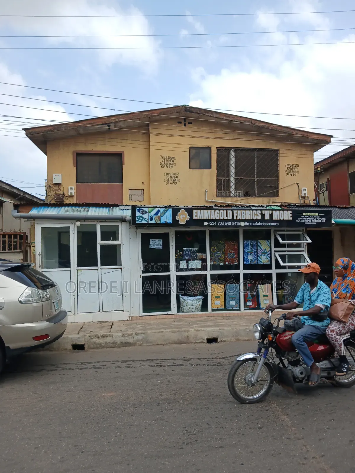 3bdrm Block of Flats in Oyemekun Street Ogba for sale in Ifako-Ogba