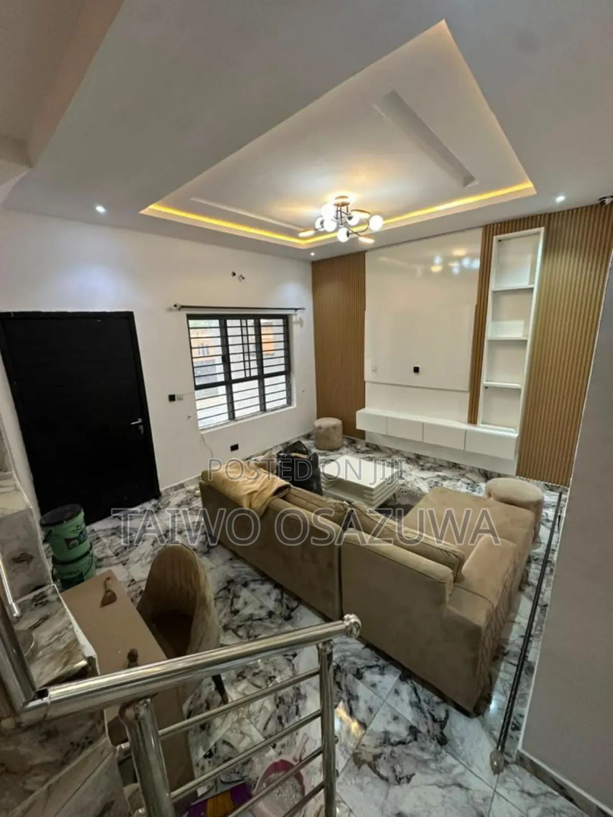 Furnished 3bdrm Townhouse / Terrace in Pepperoni Merlot for rent in Sangotedo