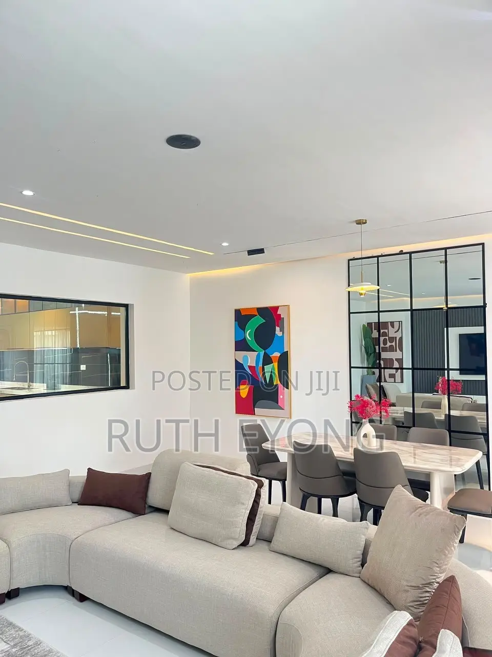 Furnished 4bdrm Townhouse / Terrace in Ikate for rent in Ikate