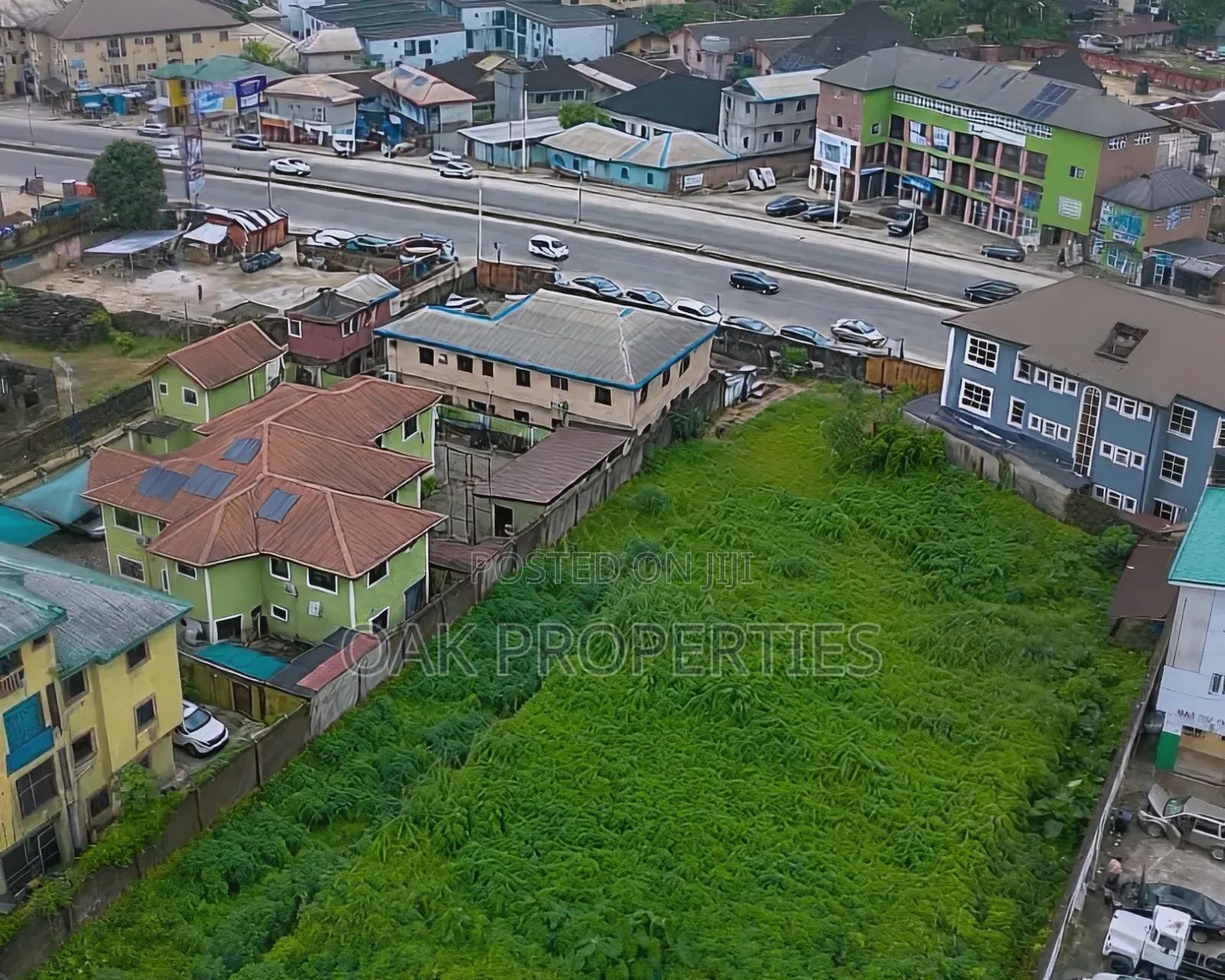 Fenced 5 Plots of Commercial Land on the Busy Ada George Road in Obio-Akpor