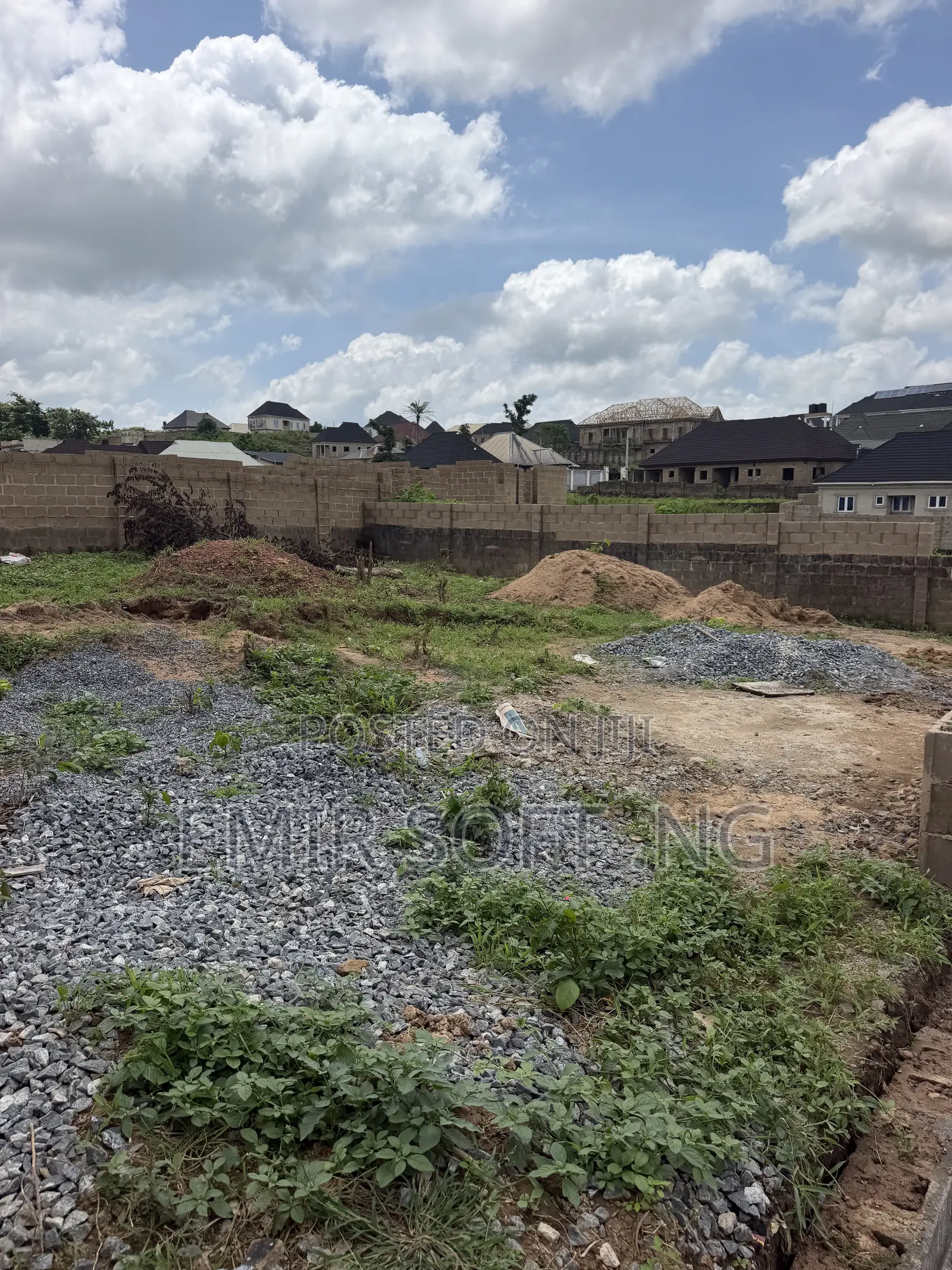 Fenced One Plot of Land at Kings and Queen Estate in Akala Express