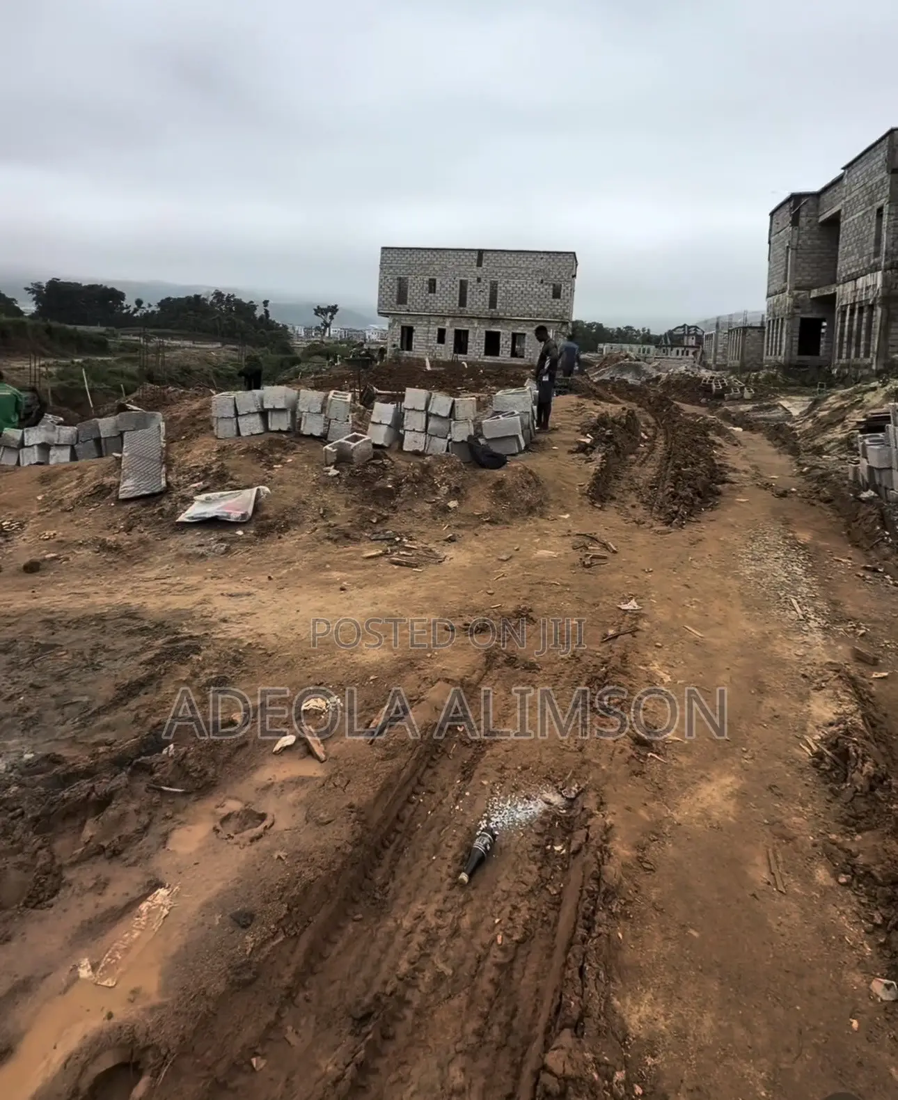 Estate Plot on a Tarred Road for Sale in Katampe (Main)