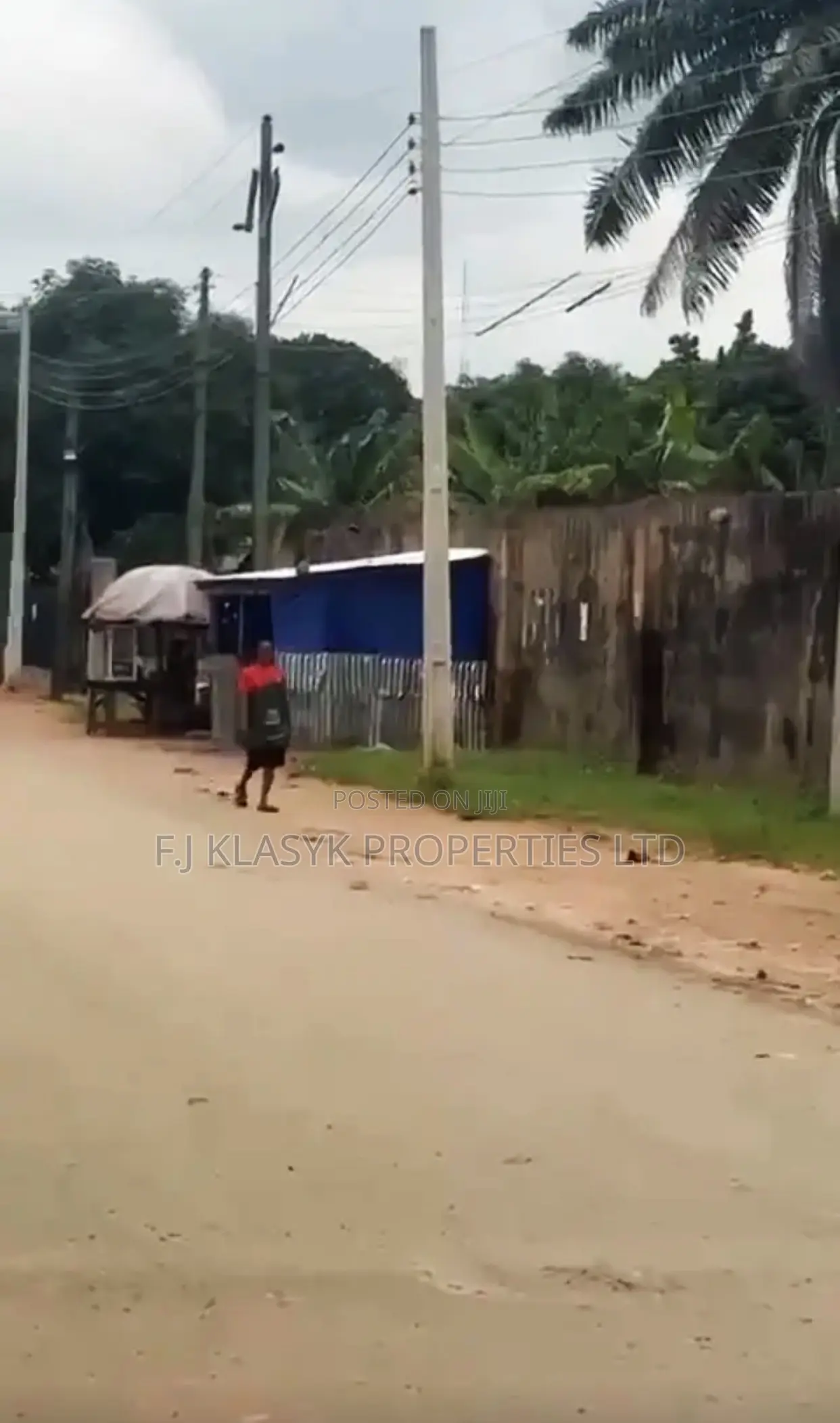 Prime 6 Plots of Land Along Pole Street Less Than 300ft in Benin City