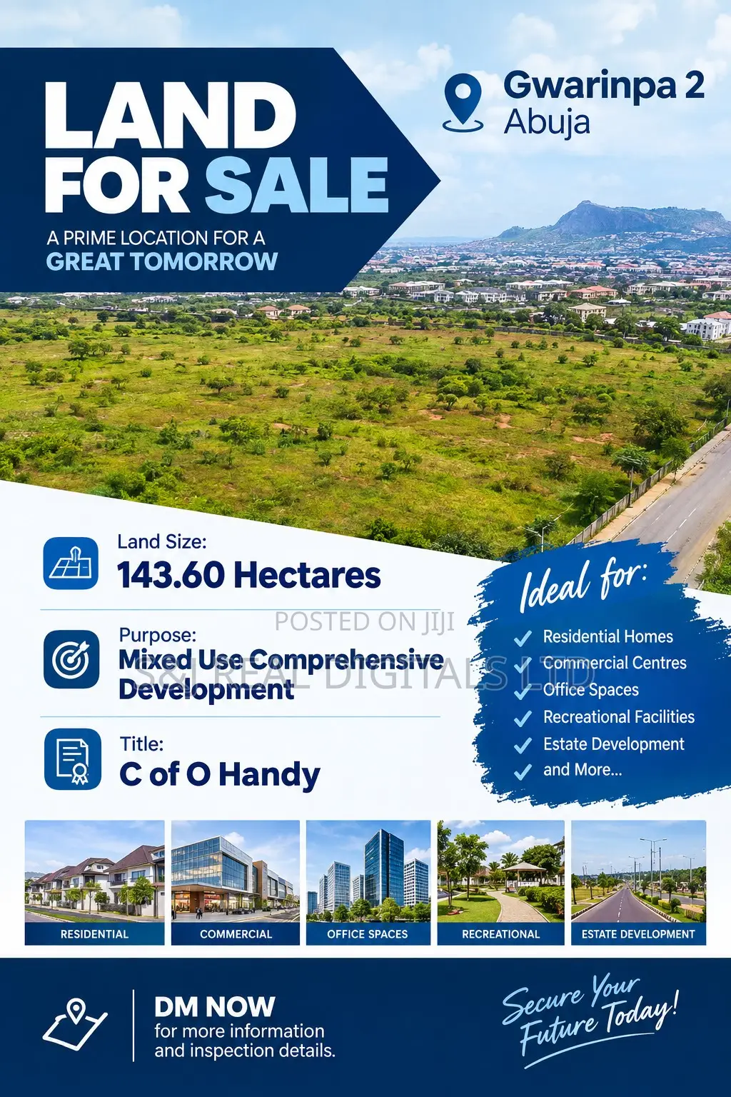 Land for Sale in Gwarinpa 2 in Bunkoro