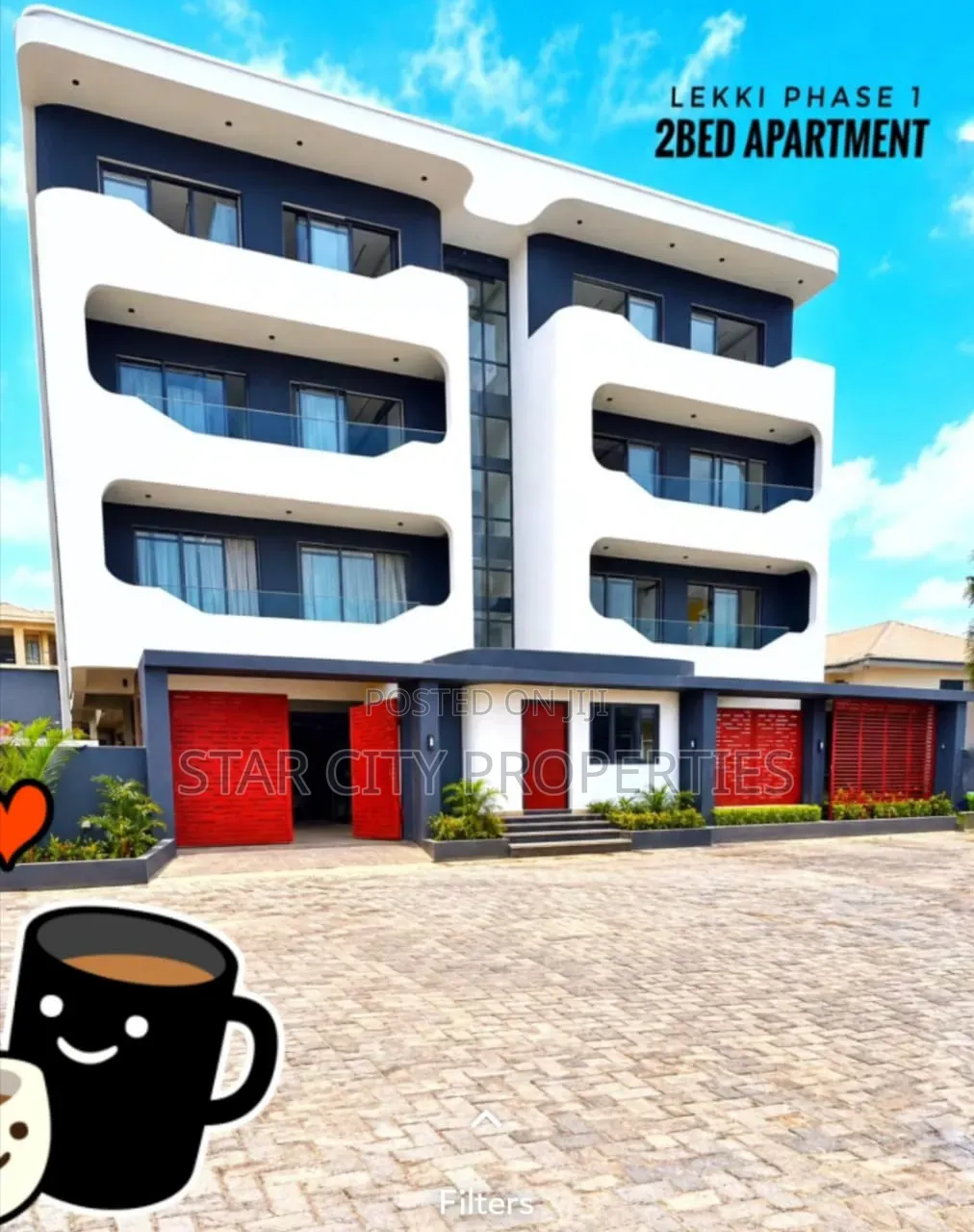 2bdrm Apartment in Off Admiralty Lekki for sale in Lekki Phase 1