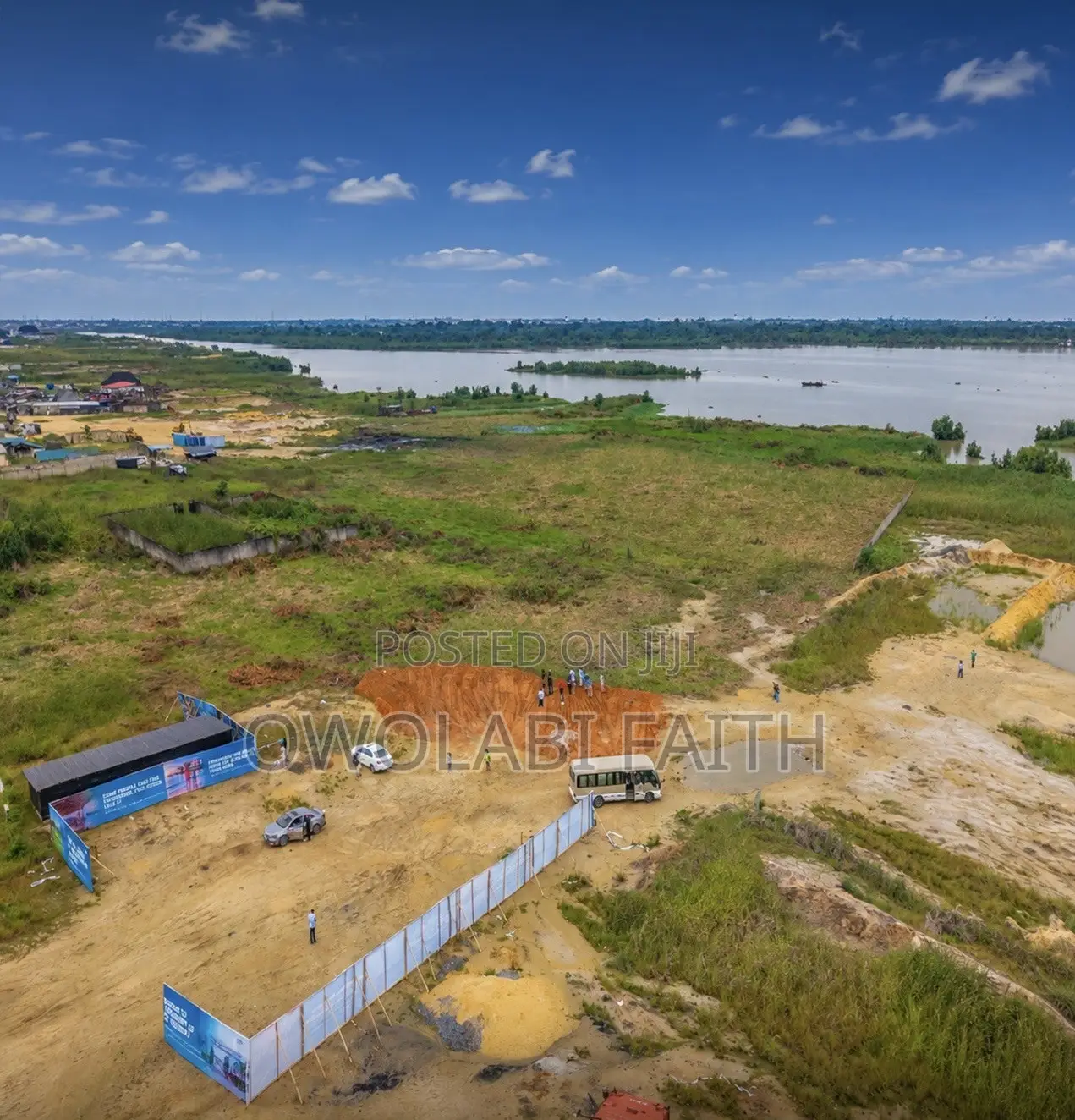 Waterfront Land for Sale in Sangotedo
