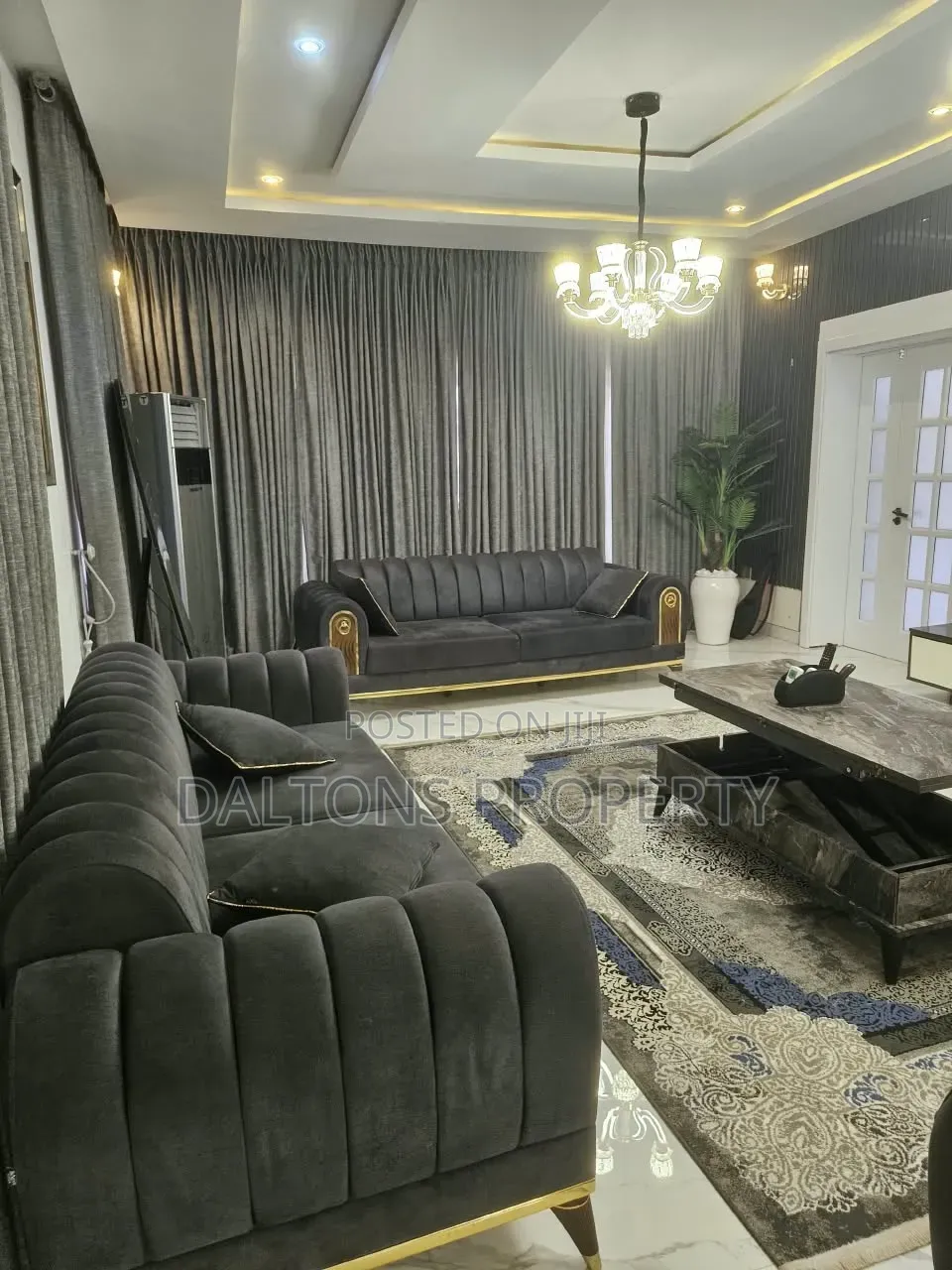 Furnished 4bdrm Duplex in Vegas Court Estate, Sabon Lugbe for rent in Sabon Lugbe