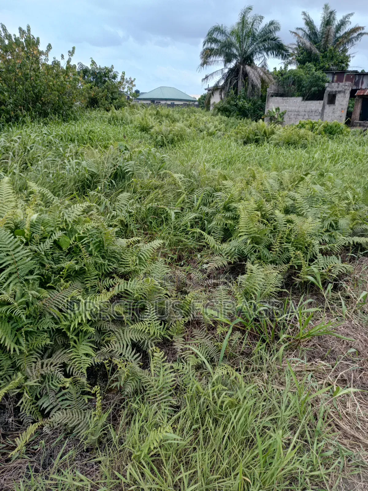 Plot of Land With Uncompleted 2 Bedroom Bungalow on It in Ijegun