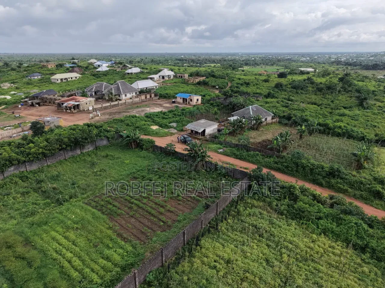 4 Plots of Dry Land for Sale — Odo Egiri, Epe in Epe