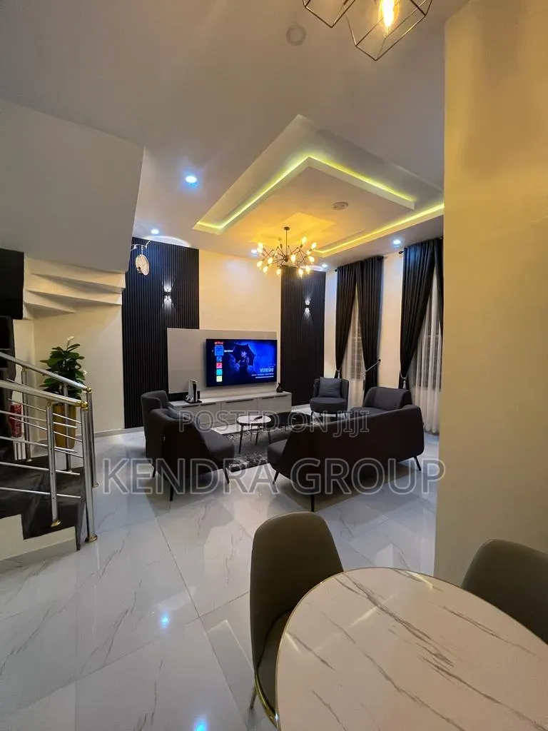 Furnished 4bdrm Duplex in Ikota for rent in Ikota