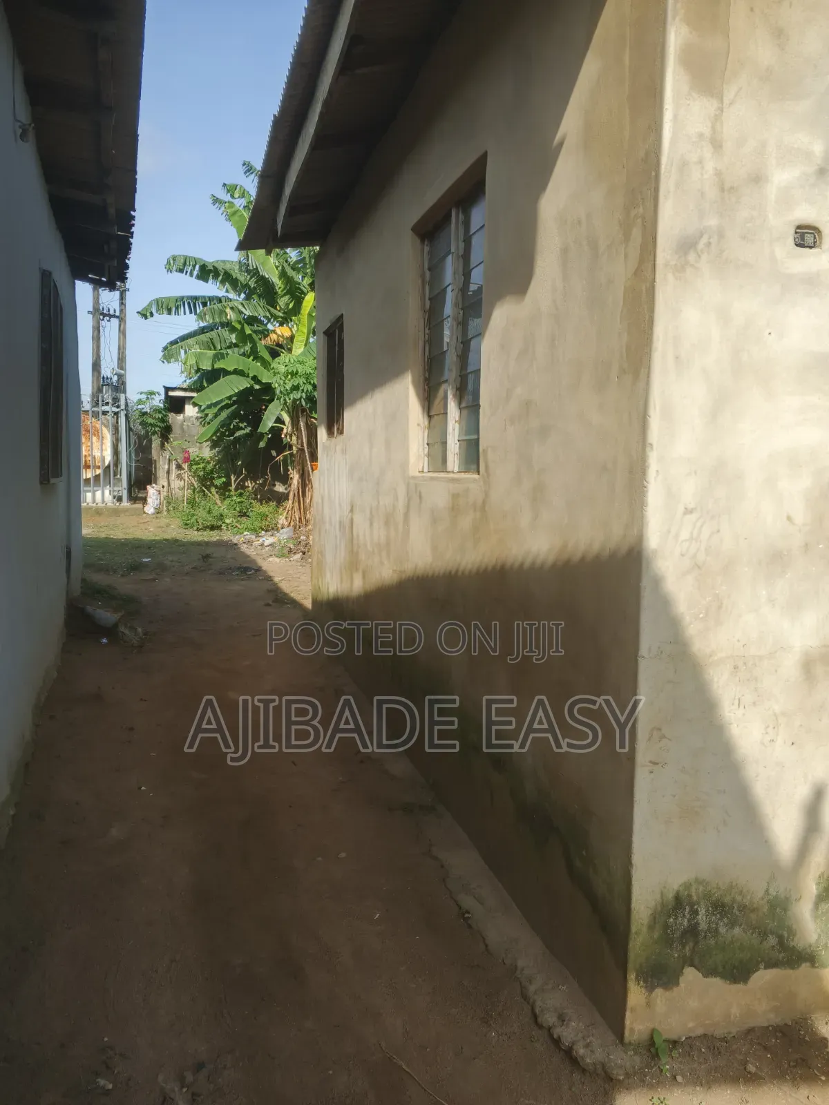 Almost Half Plot of Land With Mini Flat on It in Ayobo