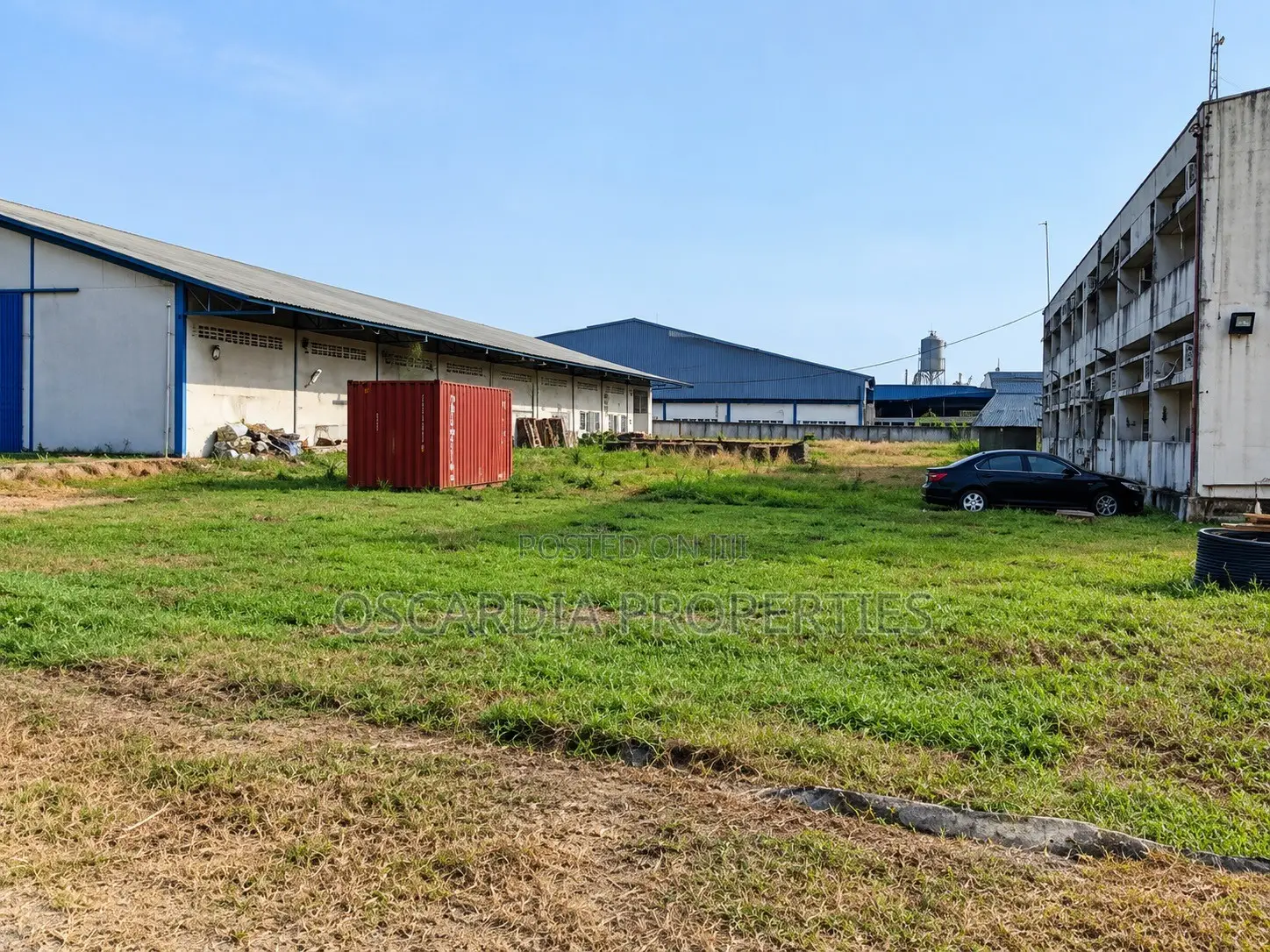 4 Acres of Commercial Land With Warehouse for Sale in Wemco Rd, Ikeja in Agidingbi