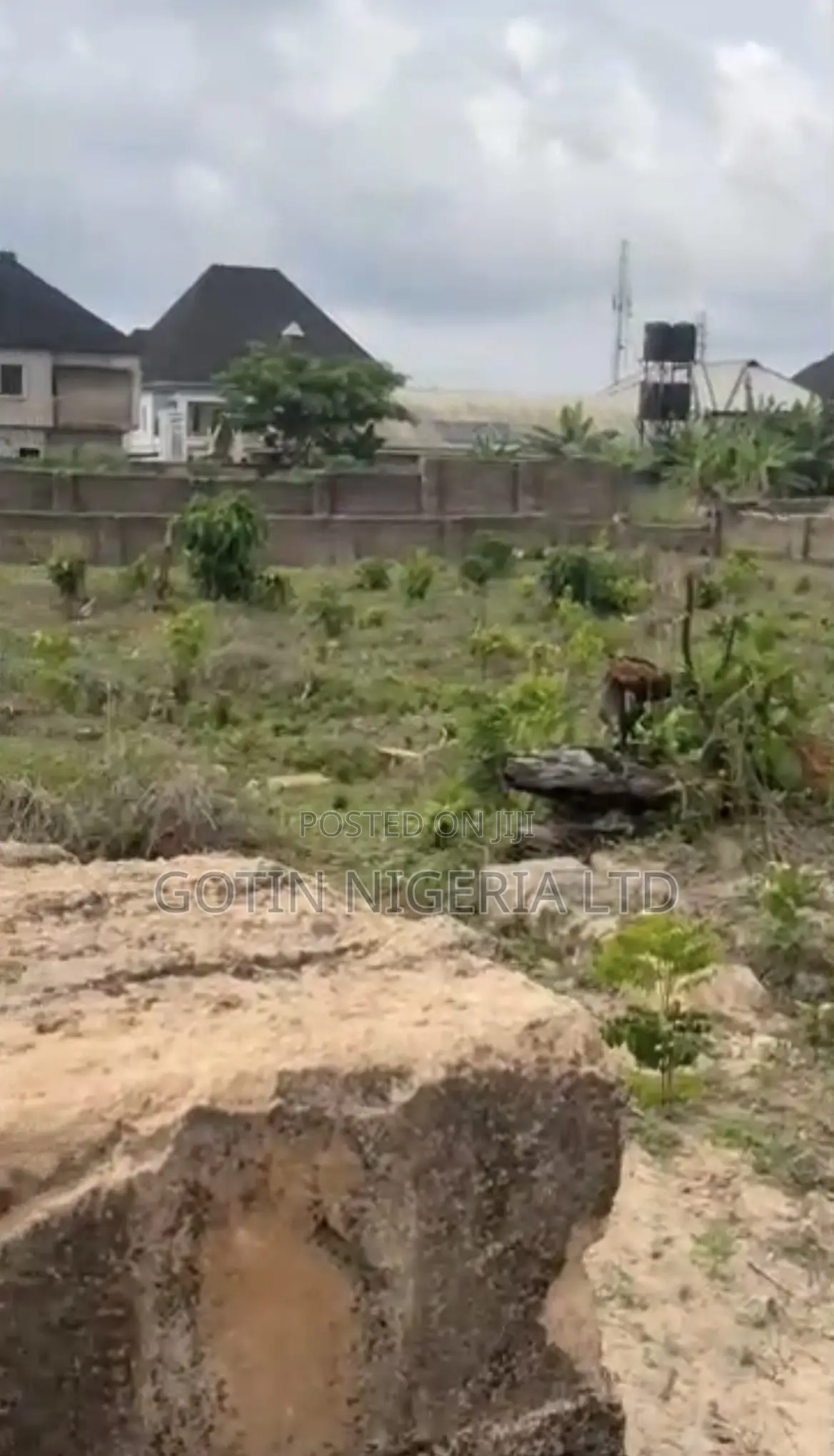 Fenced Land for Sale at Aruogba, Airport Road. in Benin City