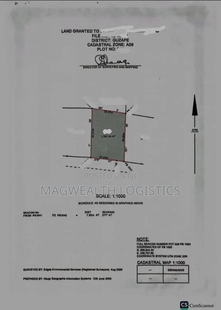 Residential Land for Sale at Guzape in Guzape District