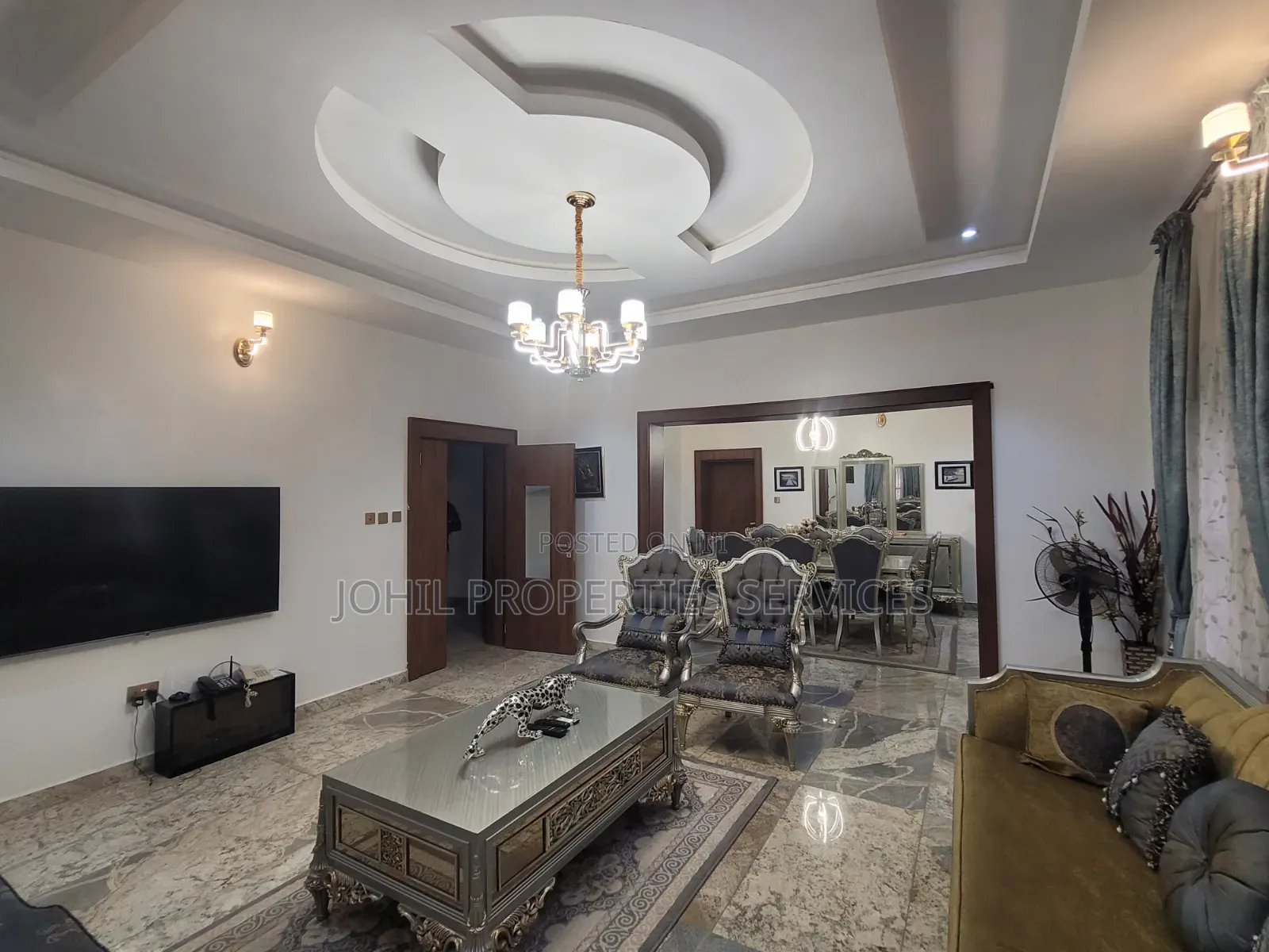 Furnished 7bdrm Duplex in Efab Metropolitan, Life Camp for rent in Life Camp