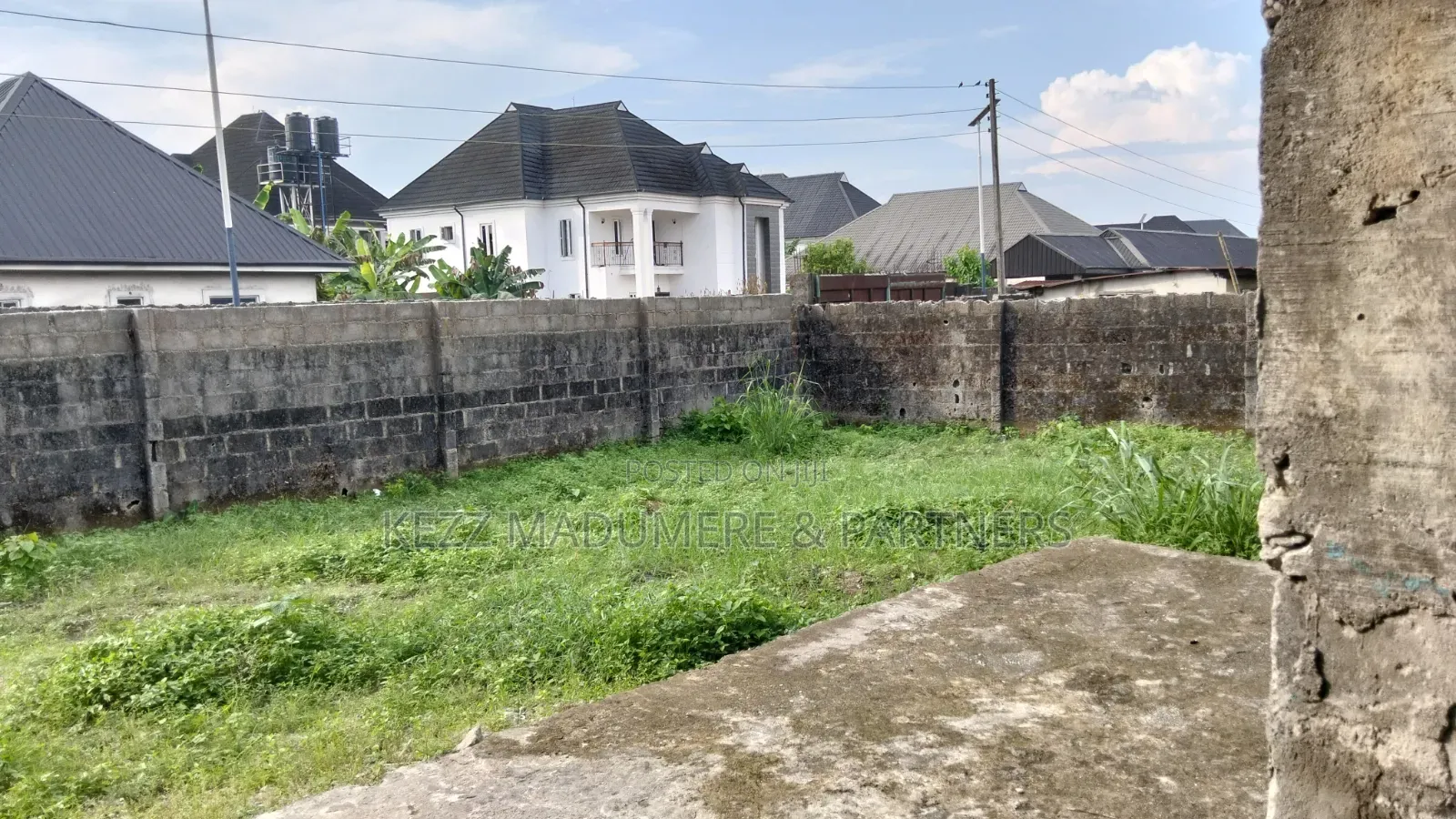 For Sale : Cofo Fenced 4 Plots at Area G Near Concord Hotel Owerri in Owerri
