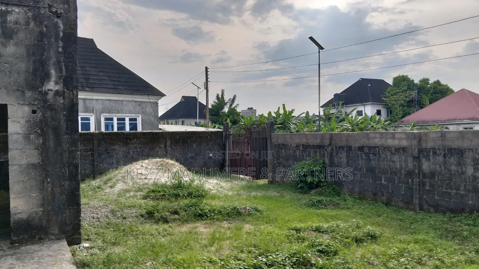 For Sale : Cofo Fenced 4 Plots at Area G Near Concord Hotel Owerri in Owerri