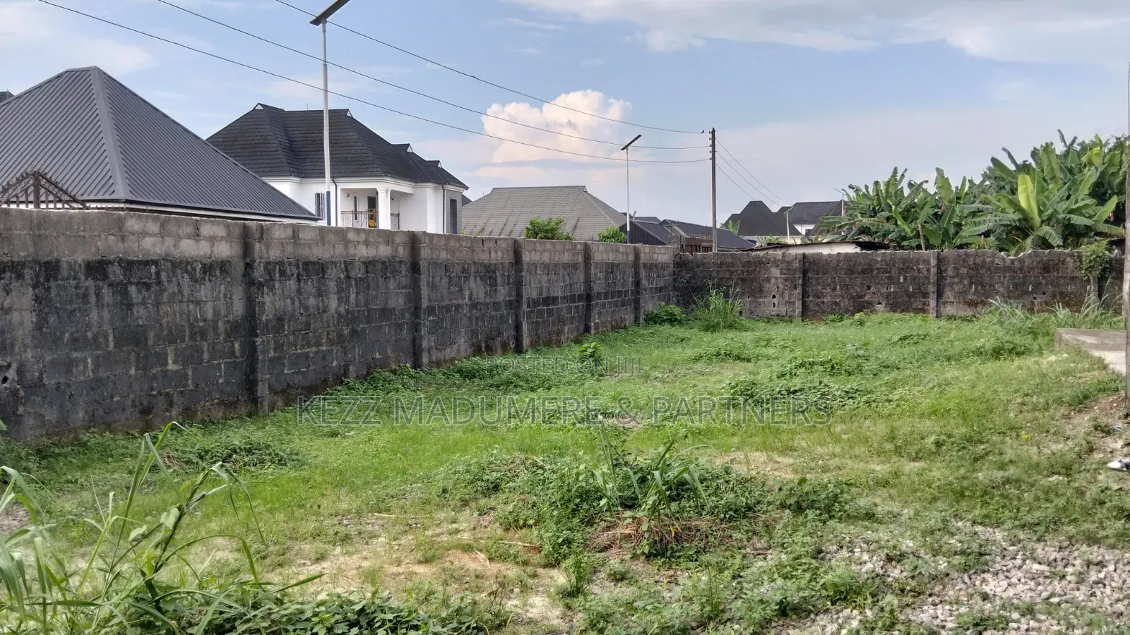 For Sale : Cofo Fenced 4 Plots at Area G Near Concord Hotel Owerri in Owerri