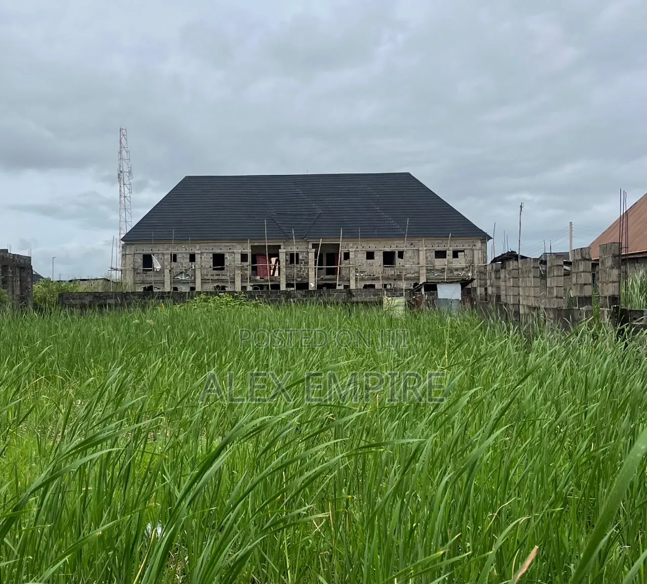 Half Plot of Land for Sale in Alidada in Ago Palace
