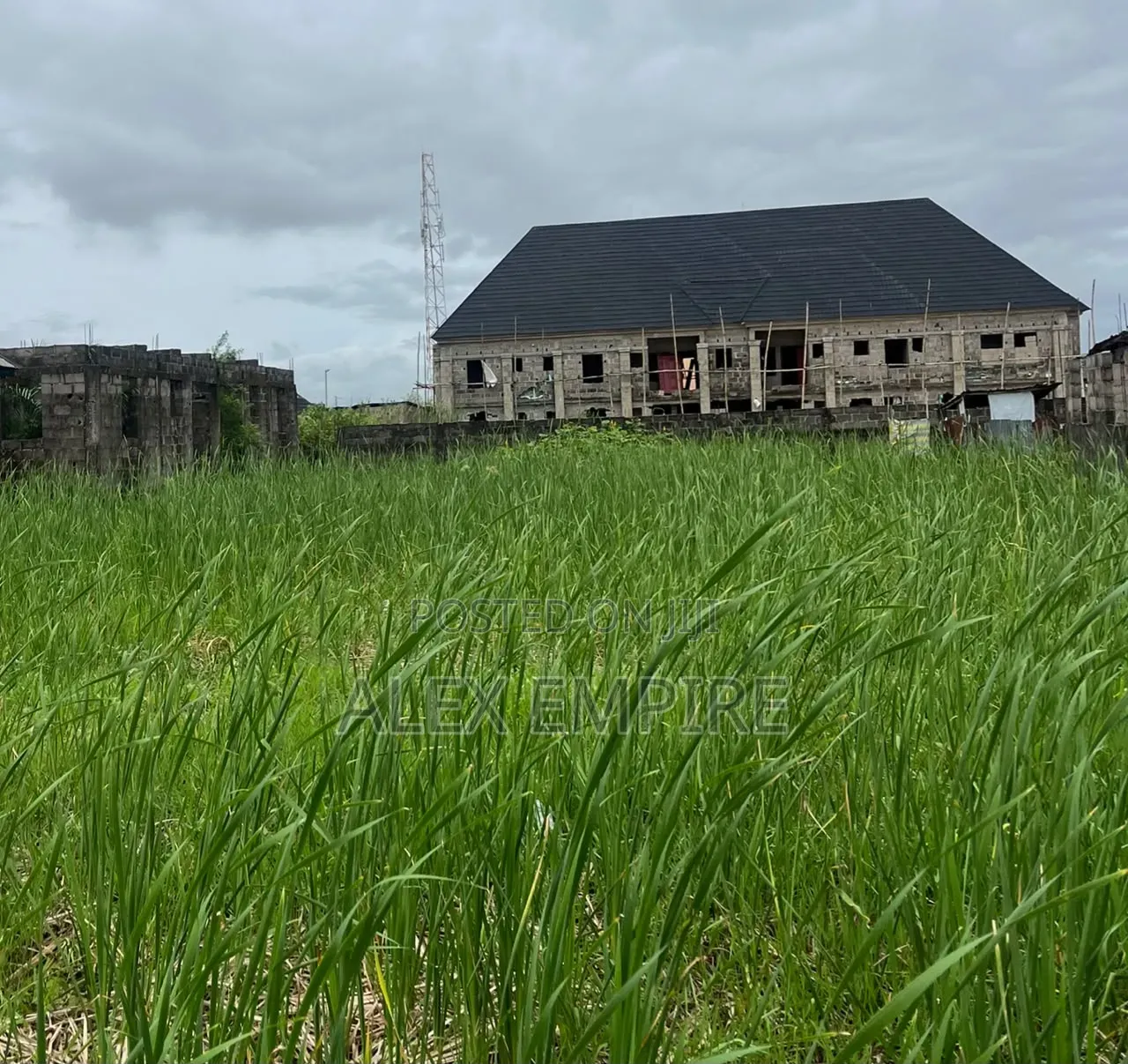 Half Plot of Land for Sale in Alidada in Ago Palace