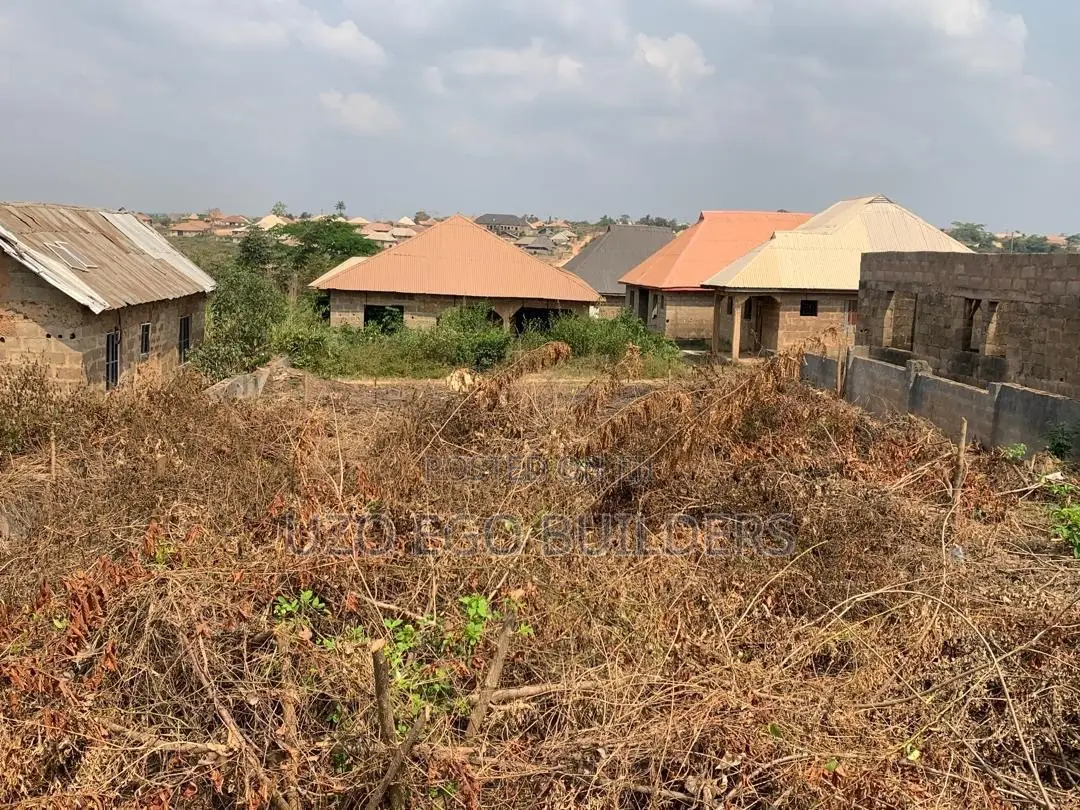 A Plot of Land With Dwarf Fence in Ojoo