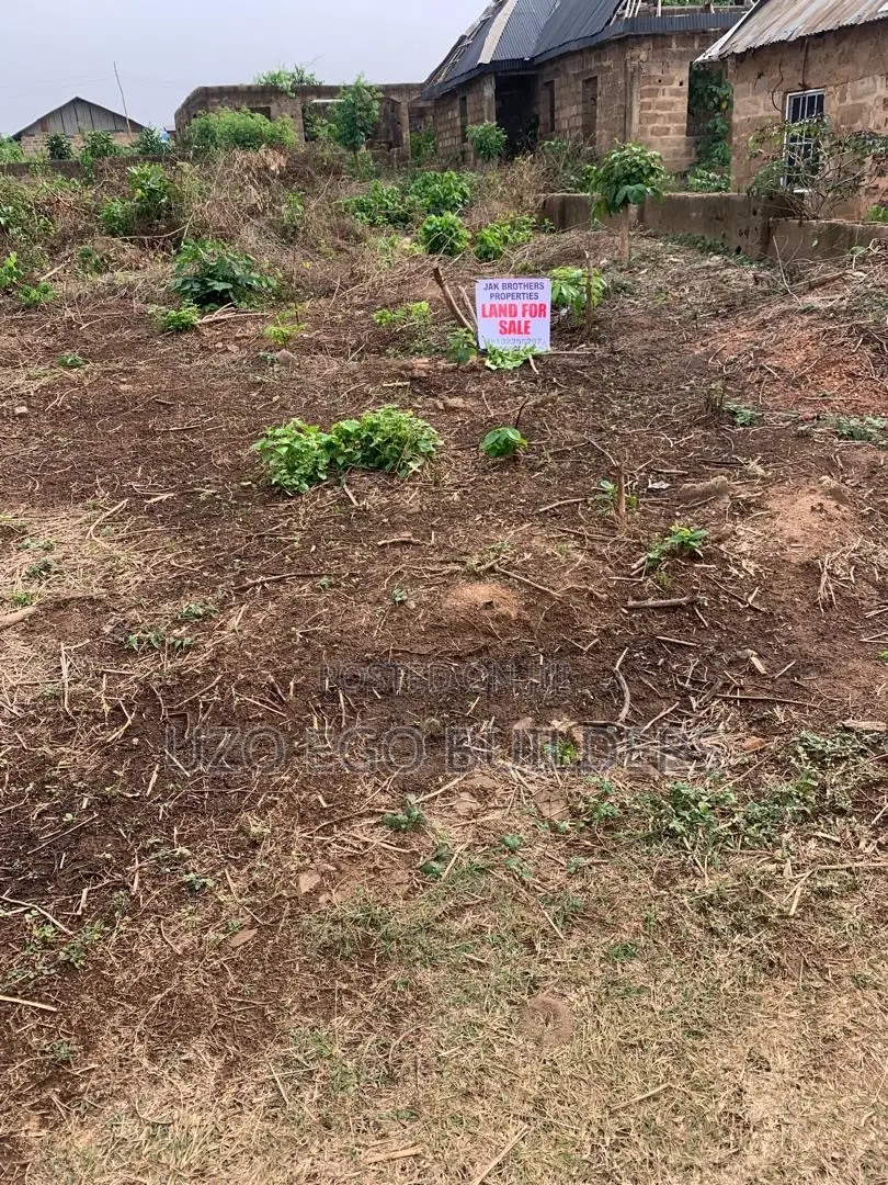 A Plot of Land With Dwarf Fence in Ojoo