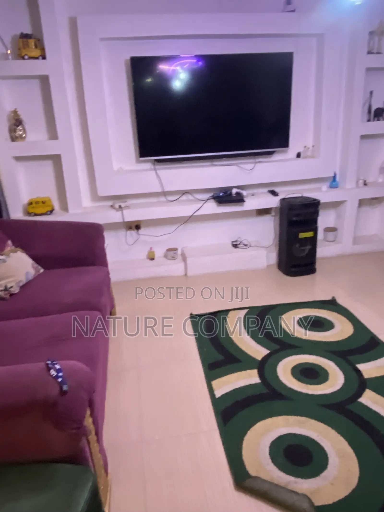 Furnished 3bdrm Block of Flats in Farm Diary Estate, Pen Cinema in Pen Cinema