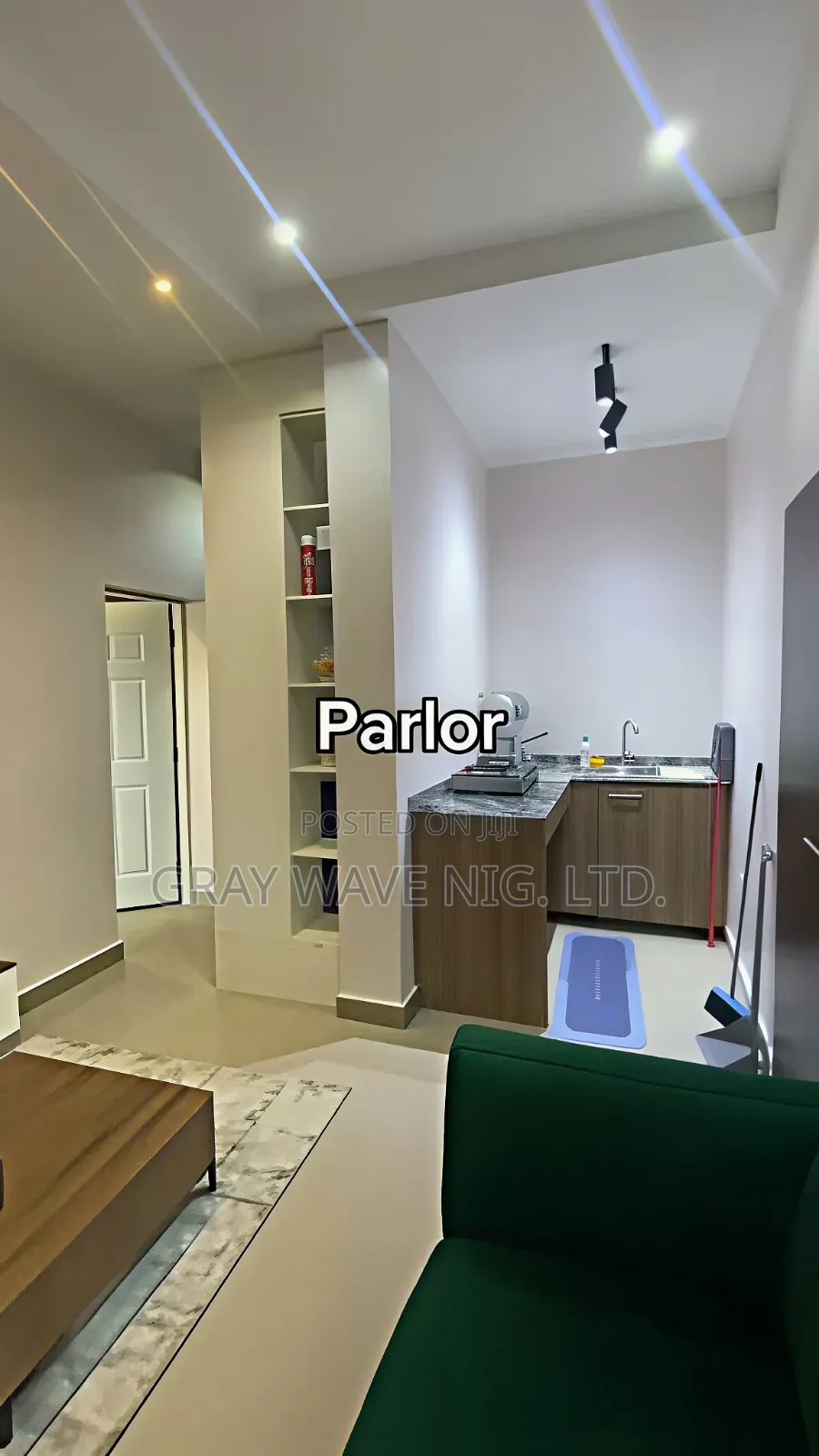 Furnished 1bdrm Apartment in Idu Industrial for rent in Idu Industrial