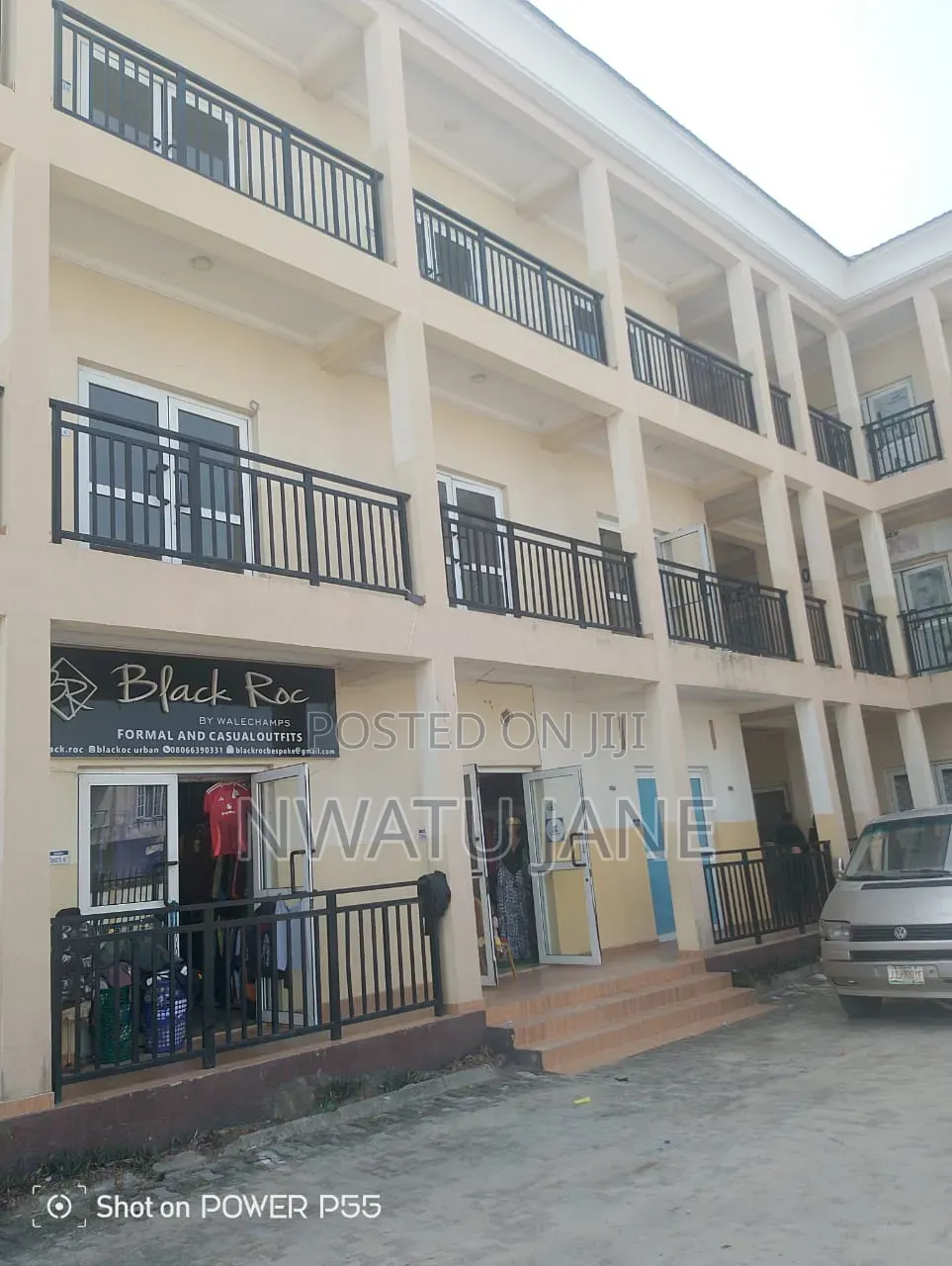 2 in 1 Shop, School, Clinic Church Showroom, Warehouse in Abraham Adesanya Estate