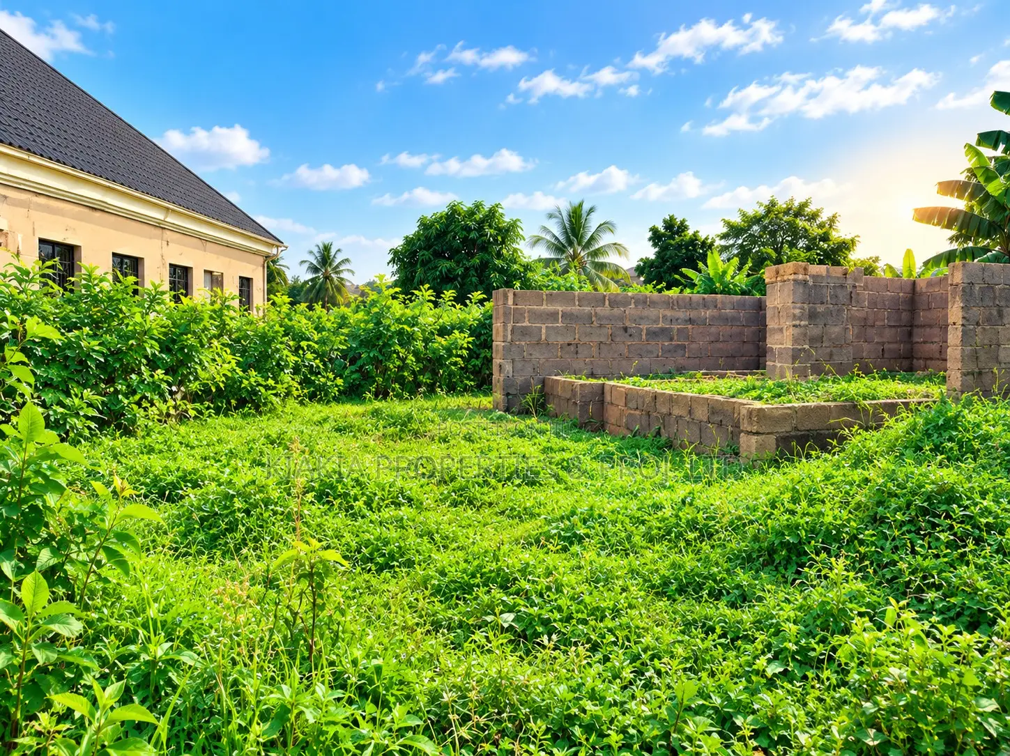 A Plot of Land With 4 BDRM Incomplete at Olorunda Abaa in Akobo