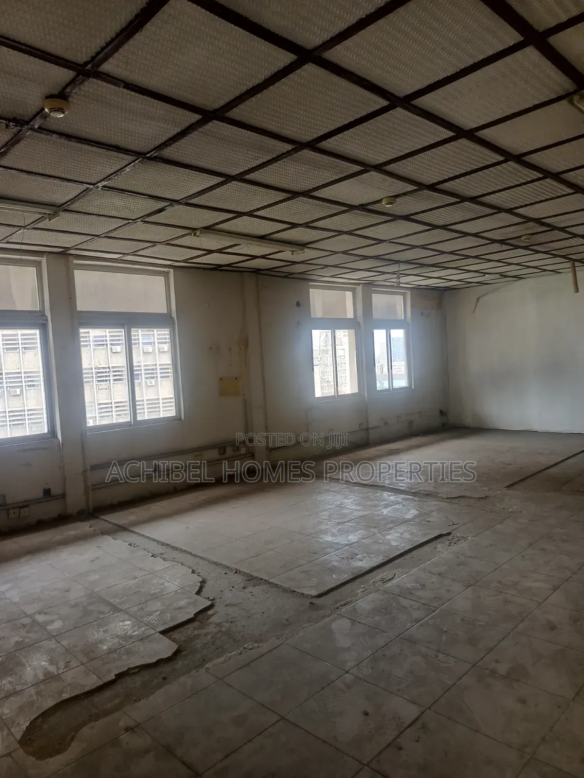 An 80 Square Meter Open Office Space in Lagos Island in Lagos Island / Lagos Island
