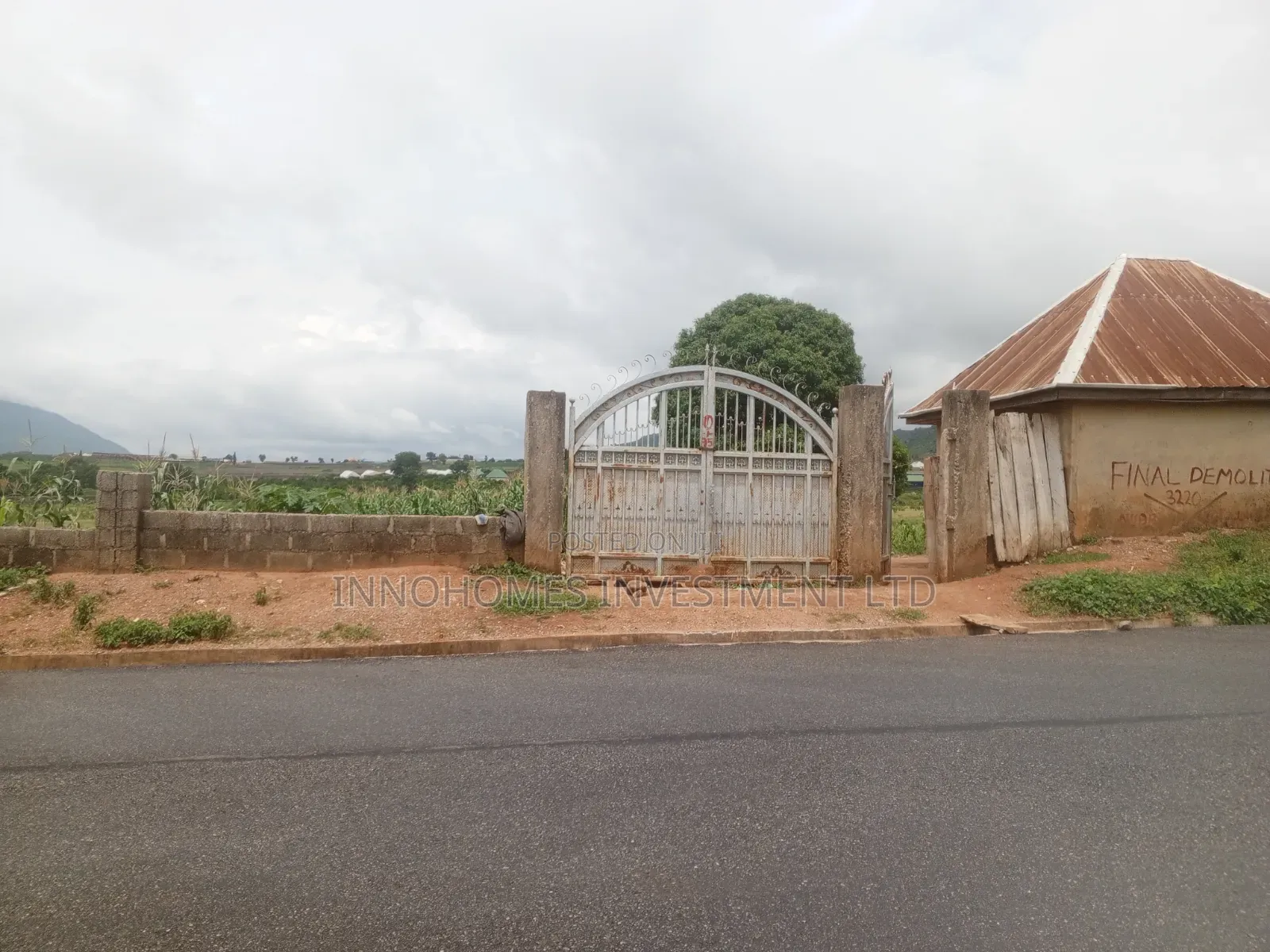 3.50 Hectares Fenced Plot in Karshi