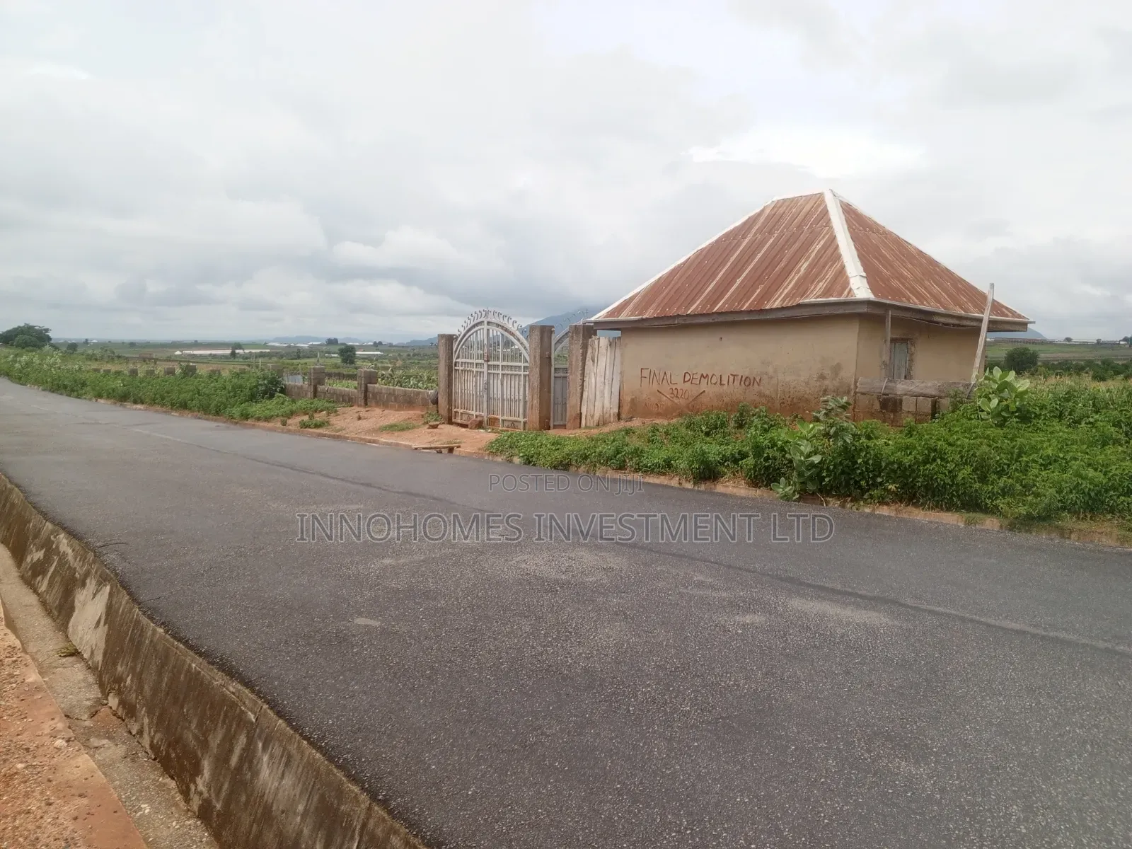 3.50 Hectares Fenced Plot in Karshi