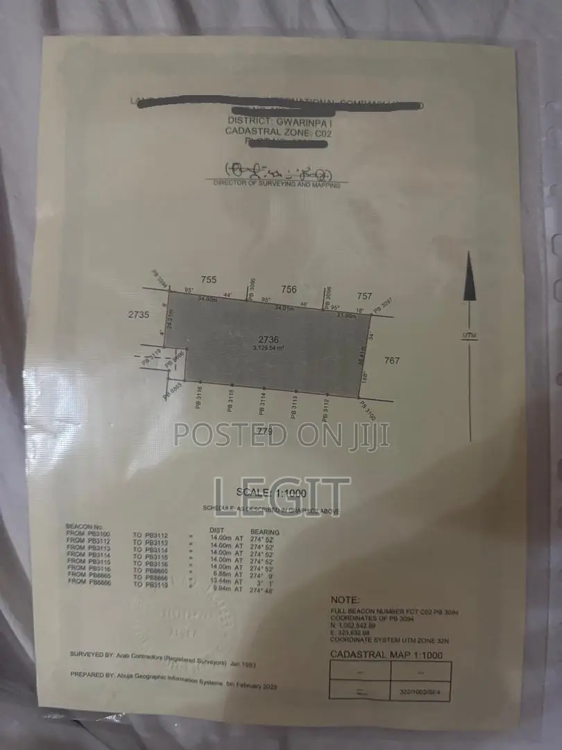 2000sqm Commercial Plot With C of O in Life Camp