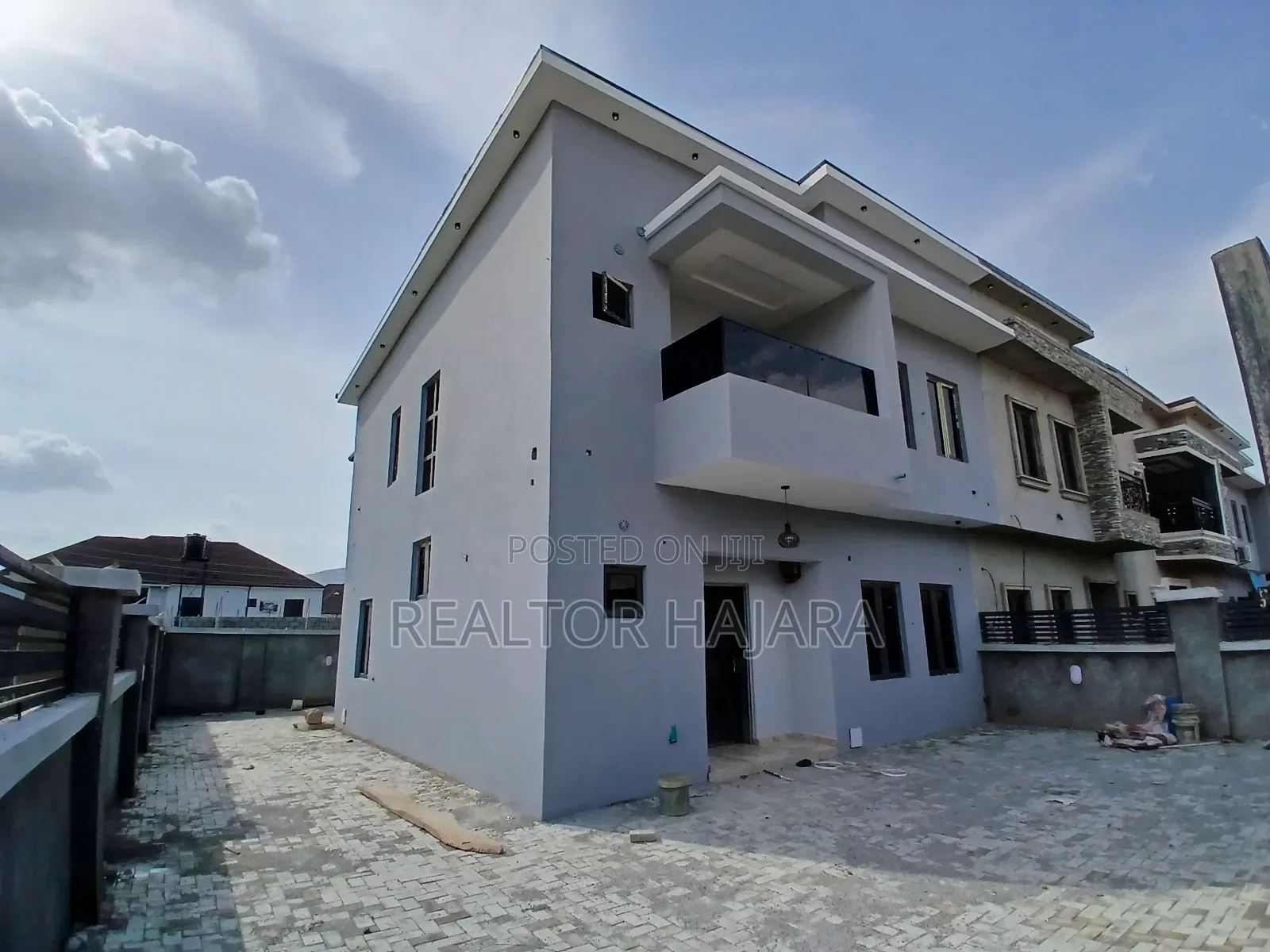 Newly Builts 4bedroom Duplex Alone in a Compound for Rent at Liberty in Kubwa