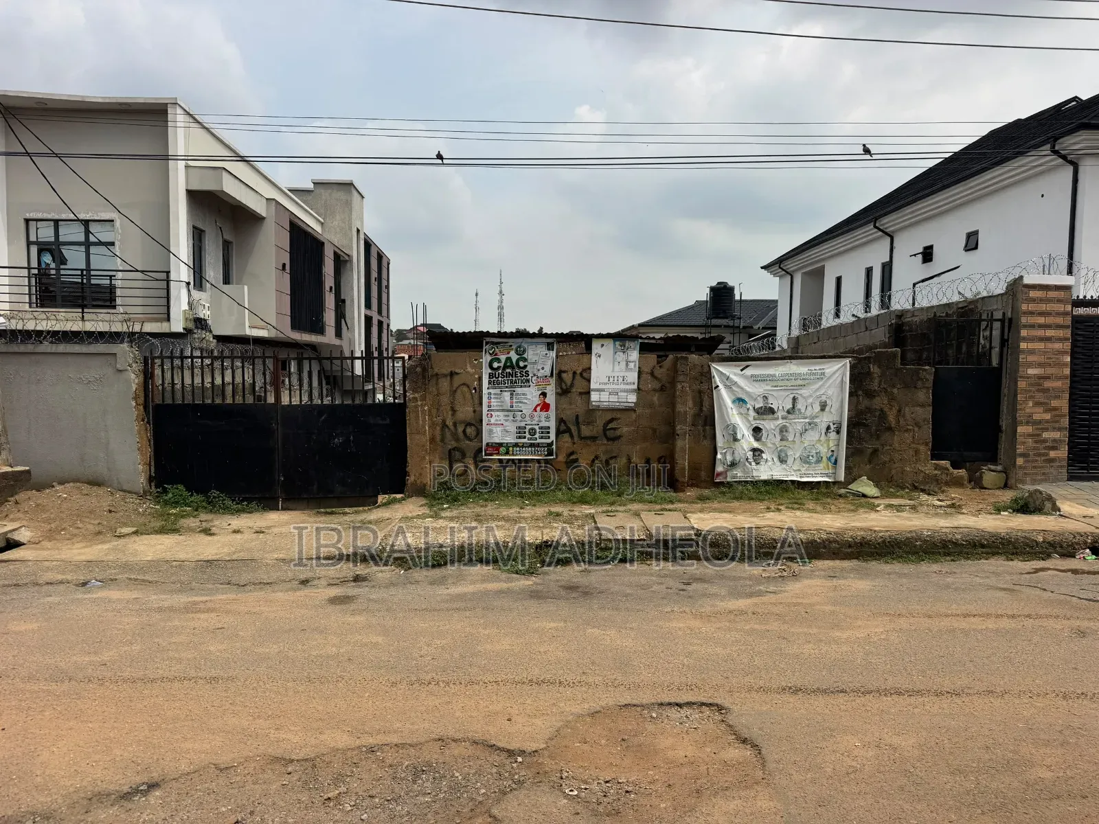 Land Measuring 408sqm With a Demolishable Bungalow on It, in a Ver in Ifako-Ogba
