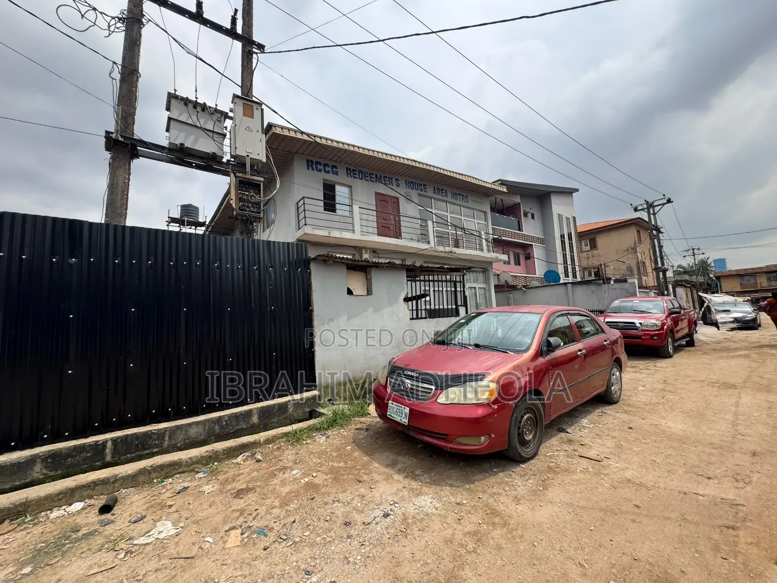 A Full Plot of Land Measuring 500sqm With a Demolishable Bungalow On in Ifako-Ogba